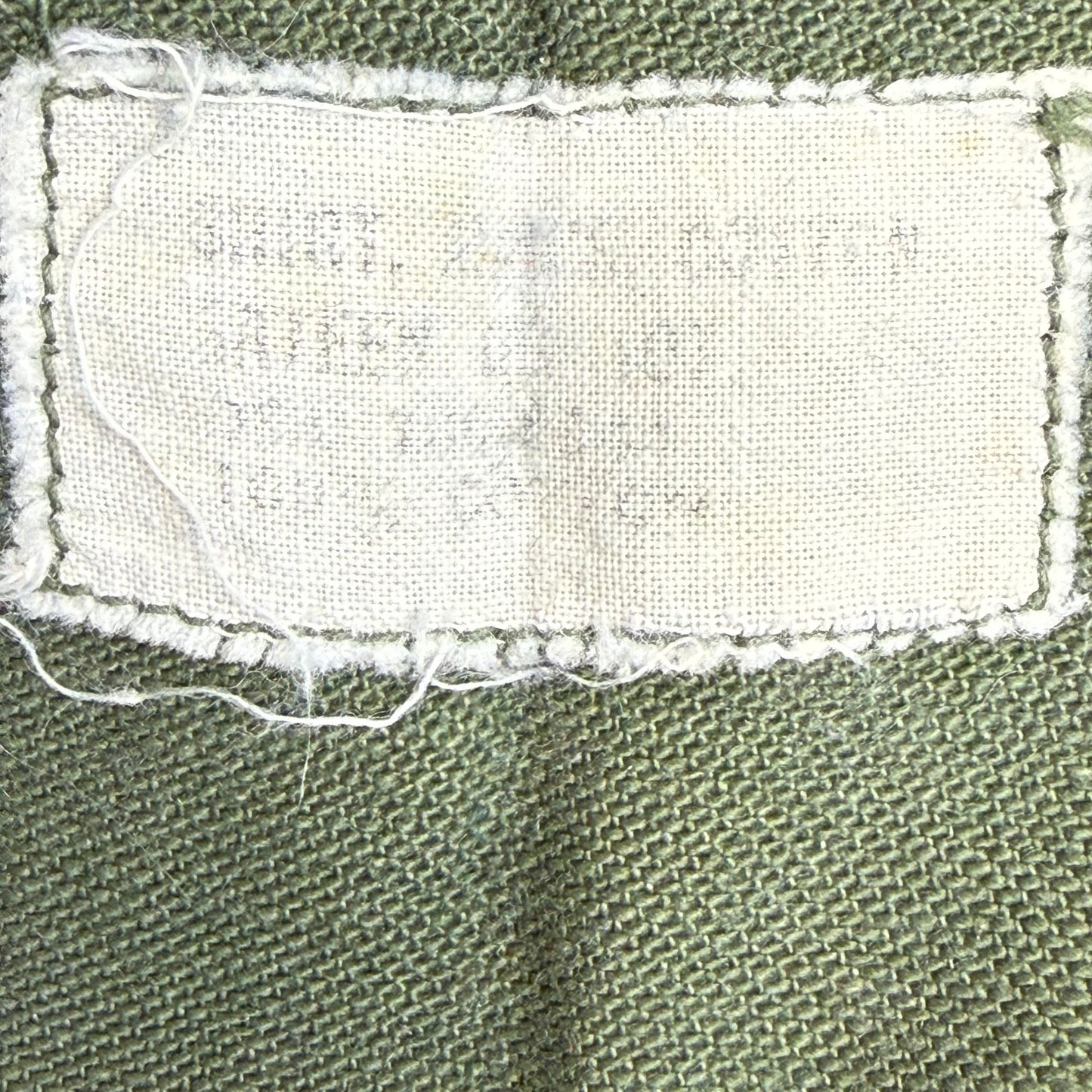 1960s USMC Shirt, Sateen OG 107 Cotton Sateen, Size S/M, US Marine Corps Stencil, Vietnam War Era Uniform