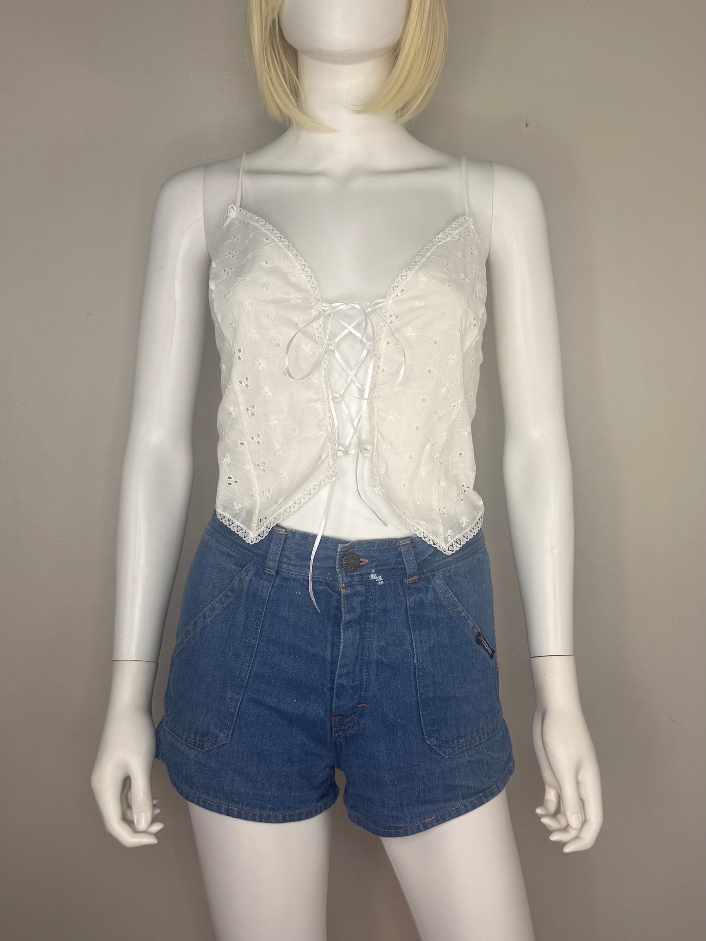 1970s Denim Shorts, Outerlimits Size XS