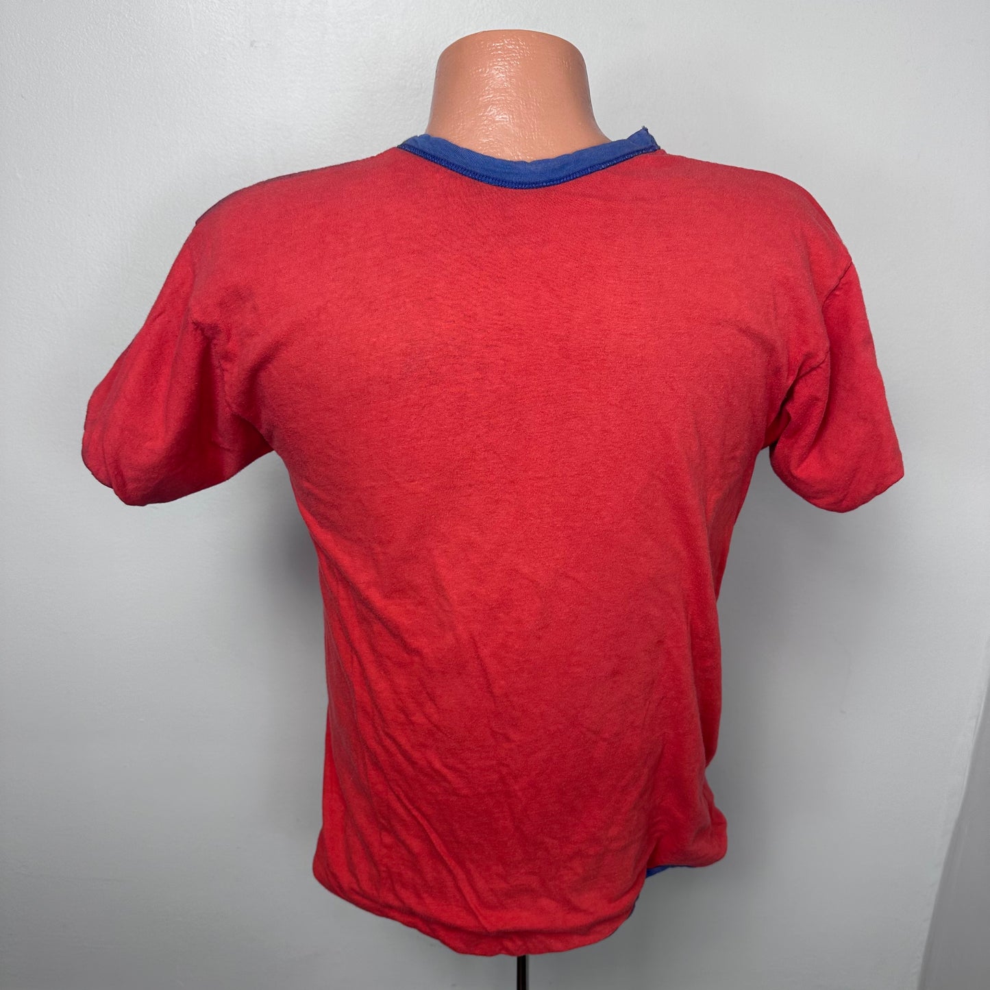 1980s MUS Red and Blue Reversible T-Shirt, Champion, Memphis University School