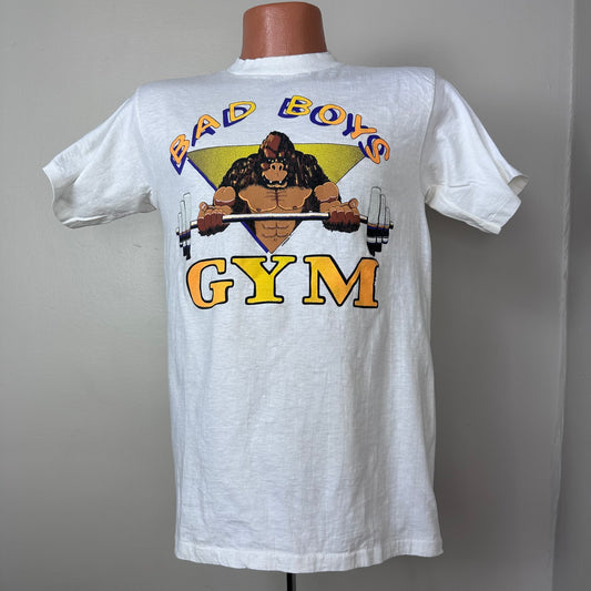 1990s Bad Boys Gym T-Shirt, Harlequin Size Small