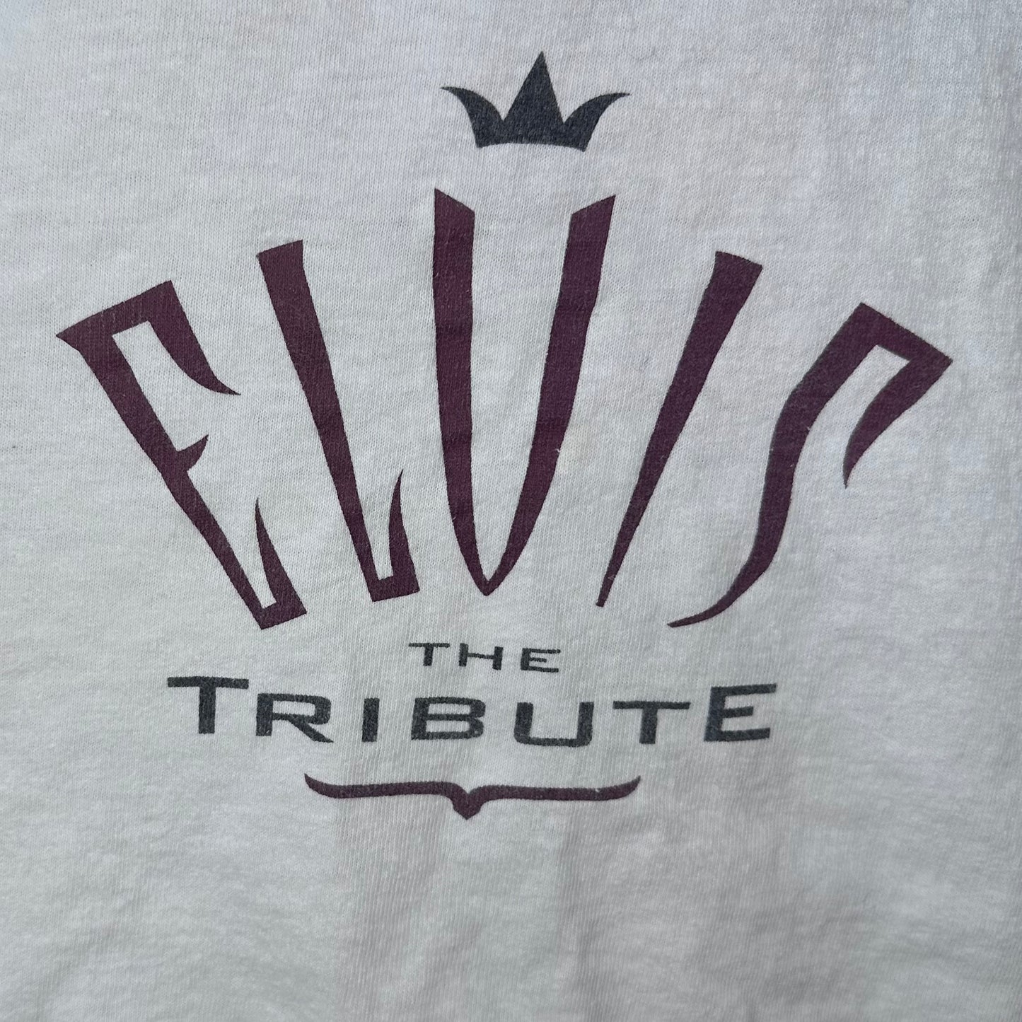 1990s Elvis The Tribute Concert T Shirt, GEM Size XL, 1994 Memphis, TN