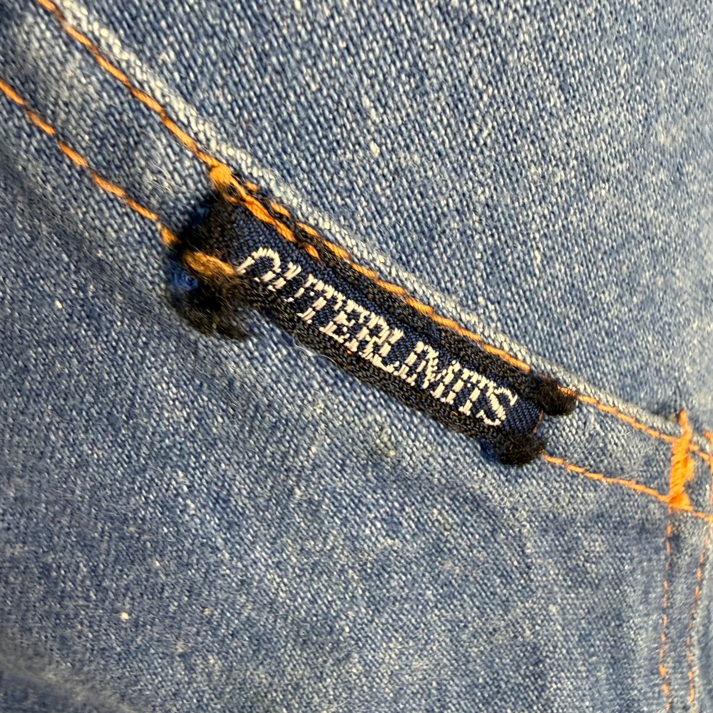 1970s Denim Shorts, Outerlimits Size XS