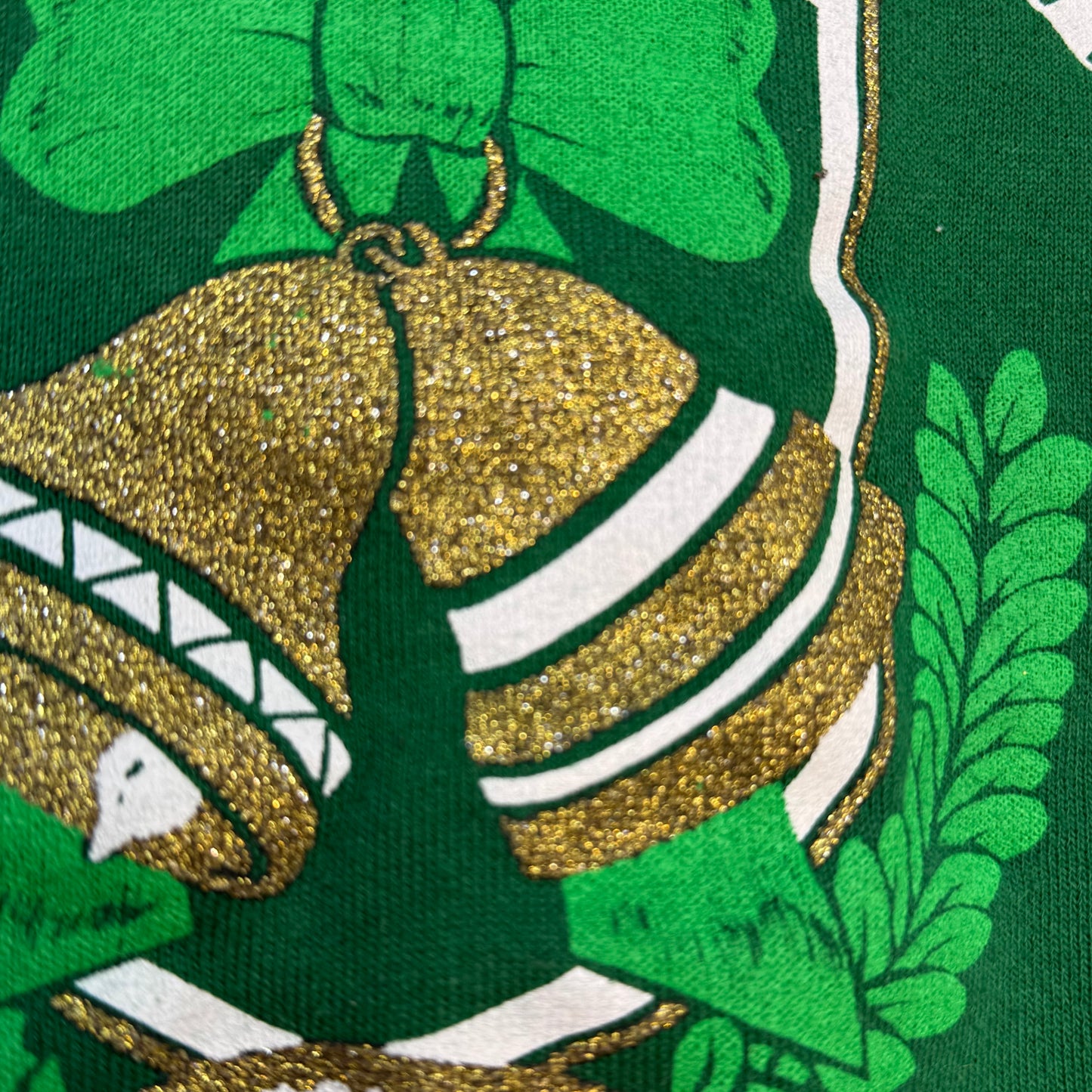 1980s Christmas Sweatshirt, Jingle Bell University, National Screenprint Size Large