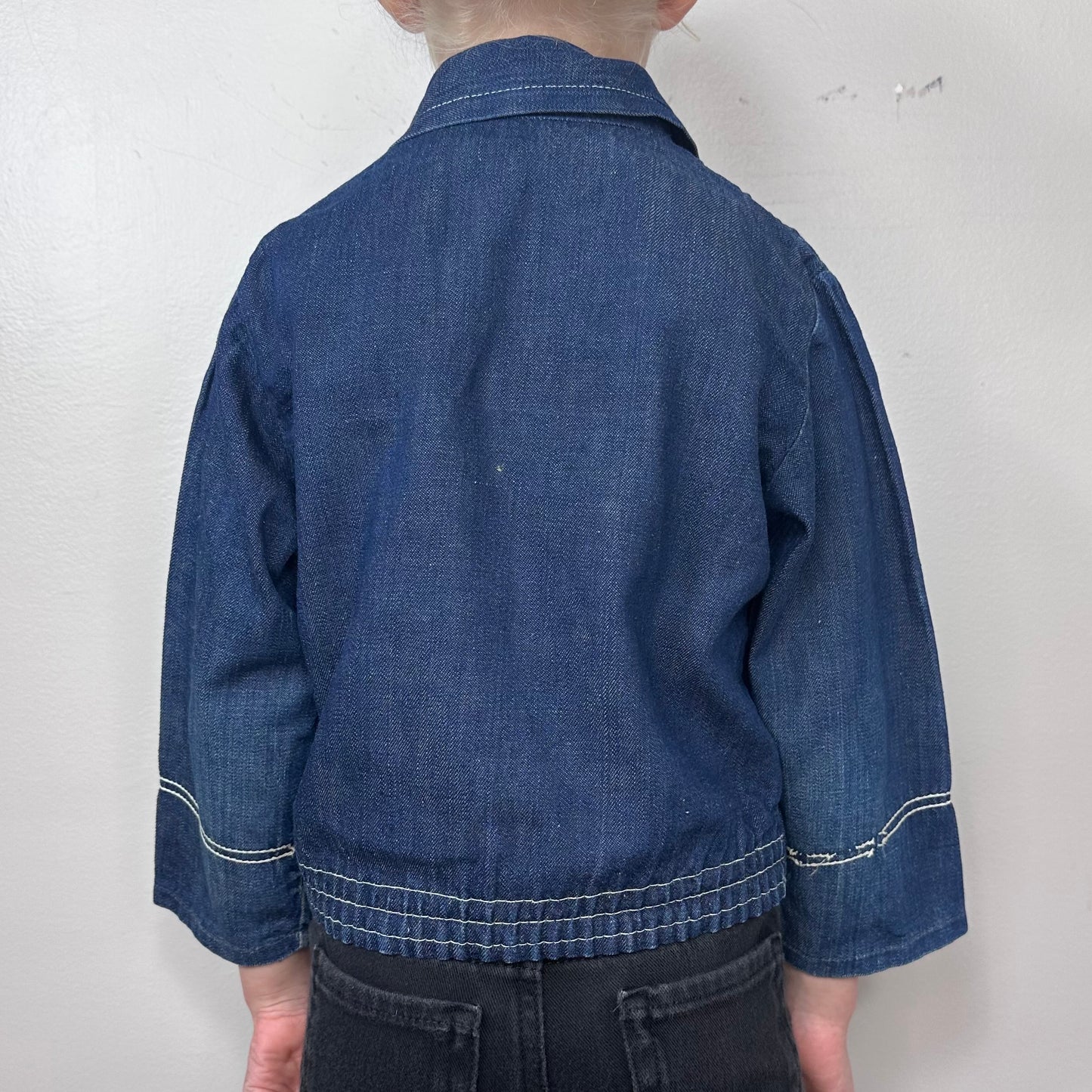 1950s Kids’ Western Denim Jacket Size 3/4T