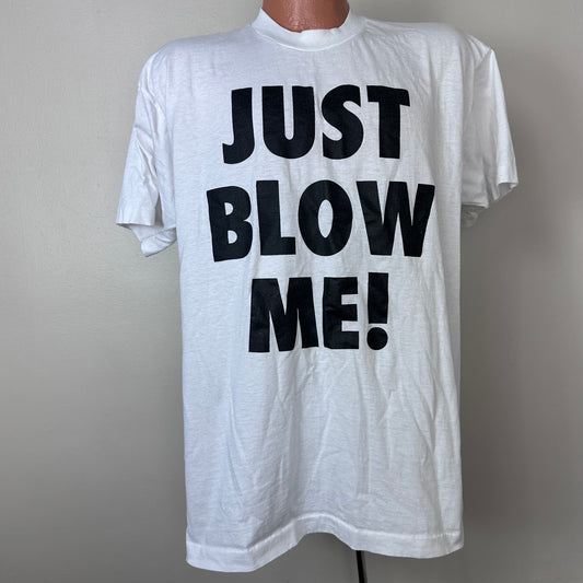1990s Kamikaze Beach Club T-Shirt, Bubble Gum Just Blow Me, Best Fruit of the Loom Size XL, 90s Rave
