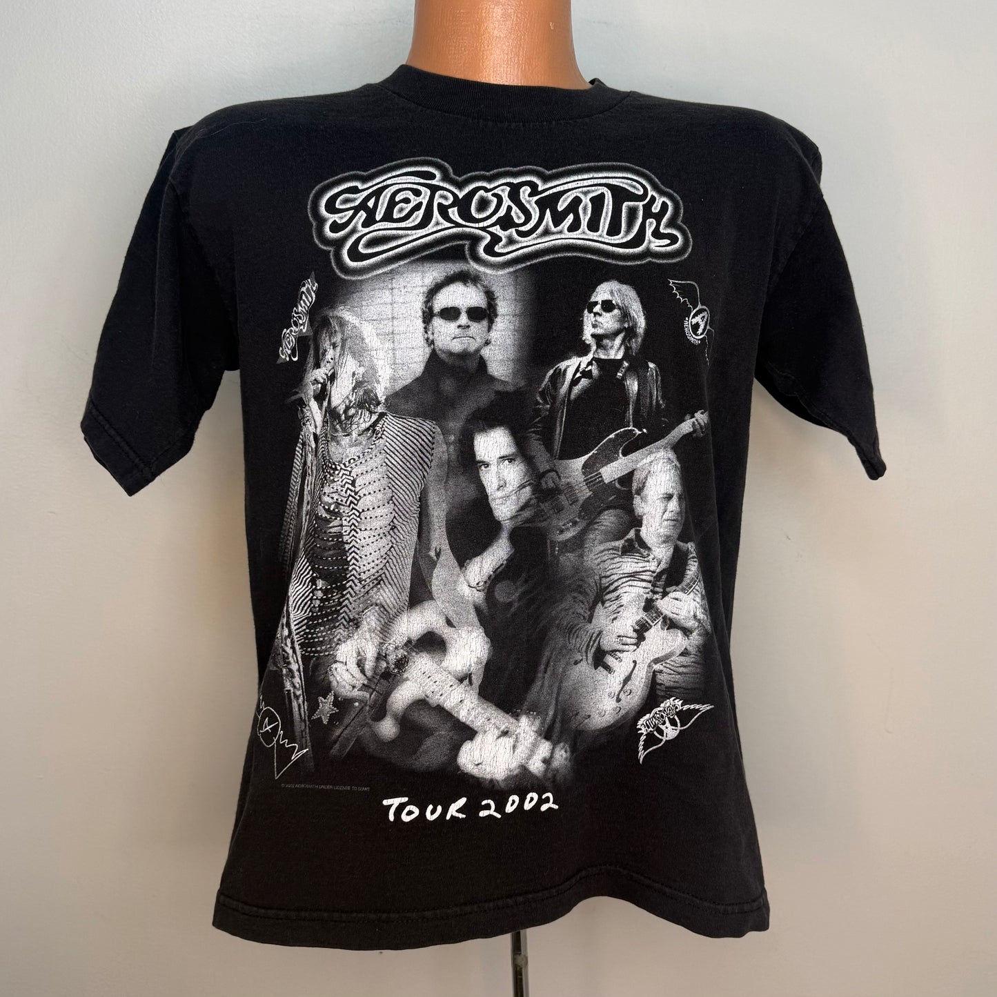 Y2K Aerosmith Tour T-Shirt, Giant Size Medium, Girls of Summer 2002