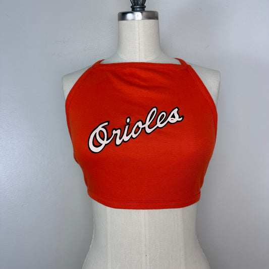 1970s Baltimore Orioles Halter Top, Knit Tee