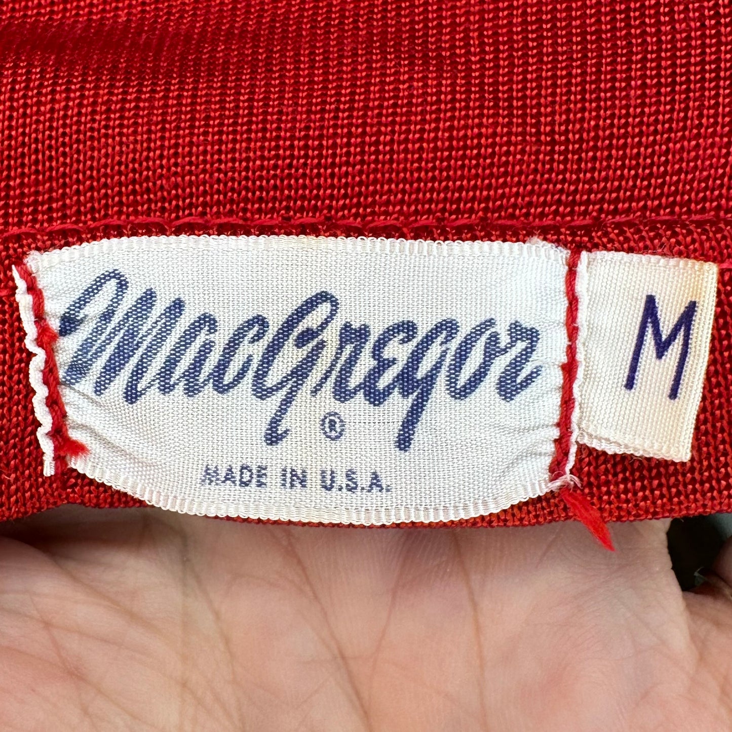 1940s Hunter Rec Club Jersey T-Shirt, MacGregor Size Small, Memphis Junior Chamber of Commerce League