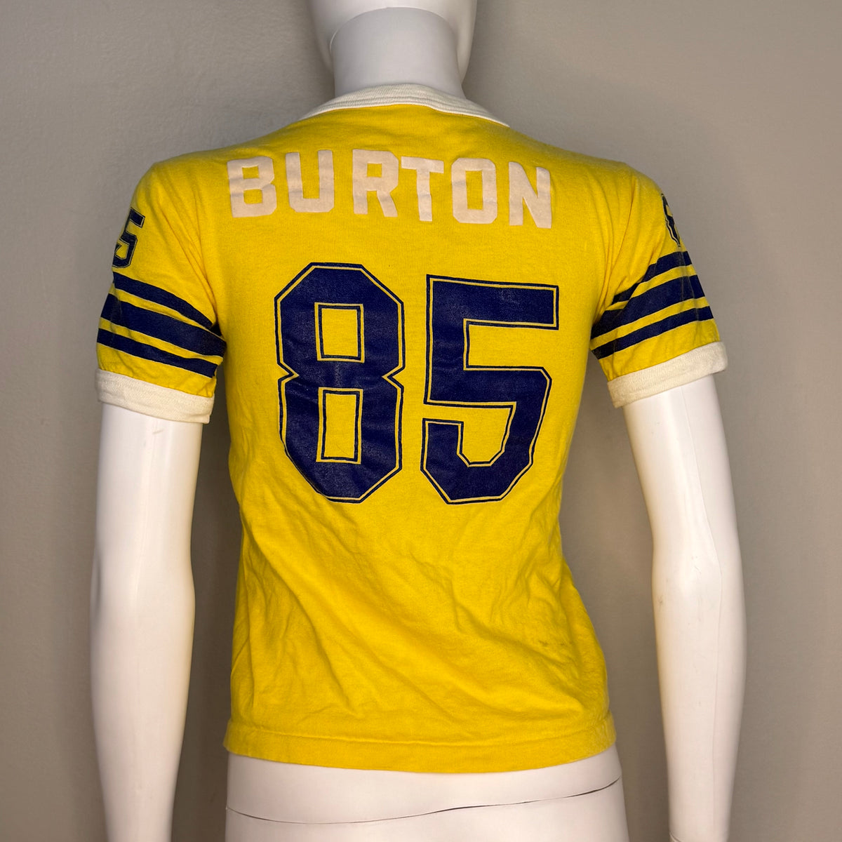 1960s/70s Kids' Jersey T-Shirt, Owenby Size Youth Medium/Adult XS, No. 85