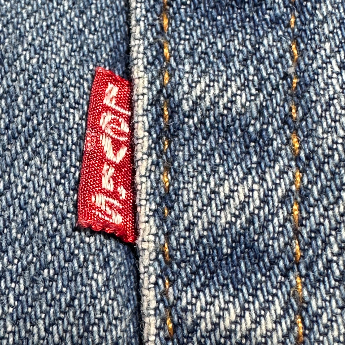 1980s Levi’s Blue Jeans, Size 4, 26"x30.25", Made in USA