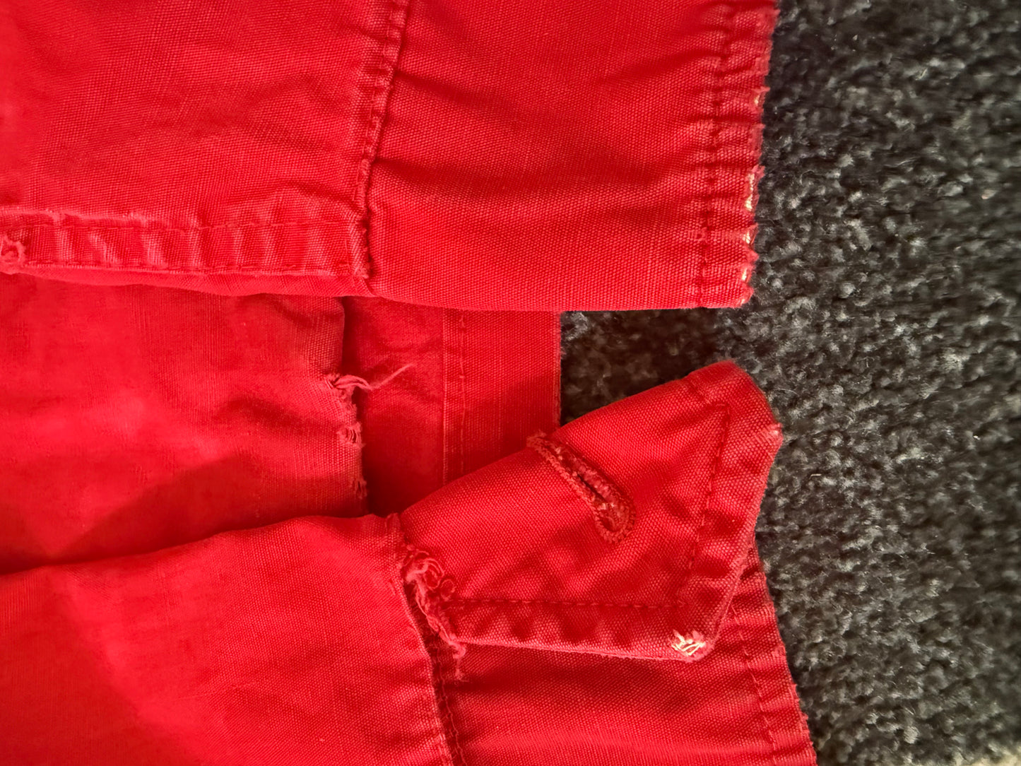 1960s Boy Scouts of America Red Jacket with 60s/70s BSA Camp Patches, Size Small, Order of the Arrow, Distressed