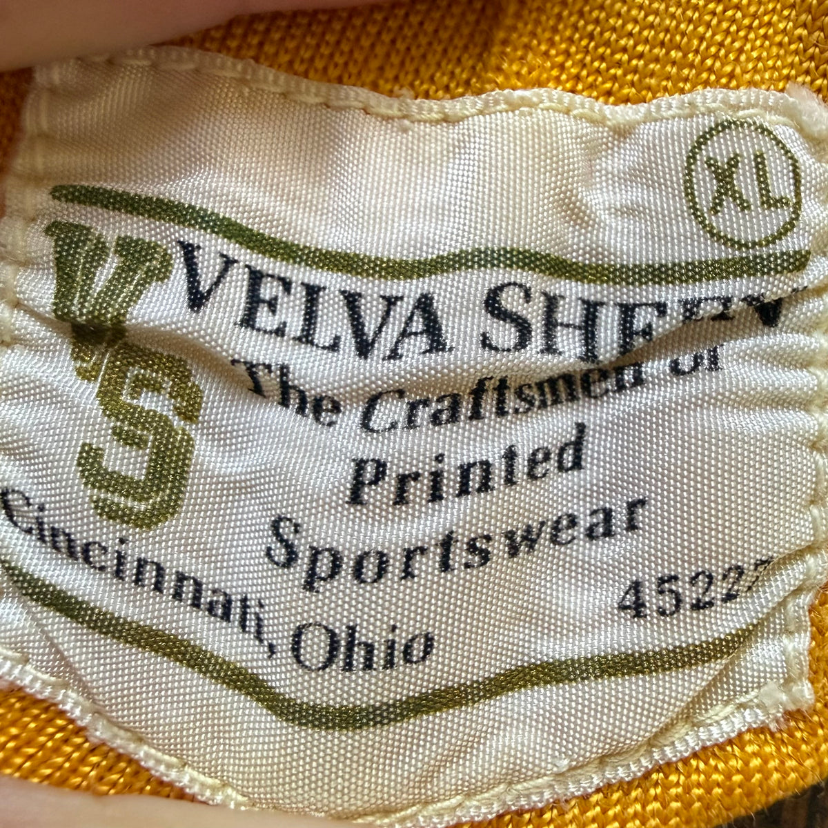 1970s Vanderbilt University Jersey, Velva Sheen Size L/XL, No 71