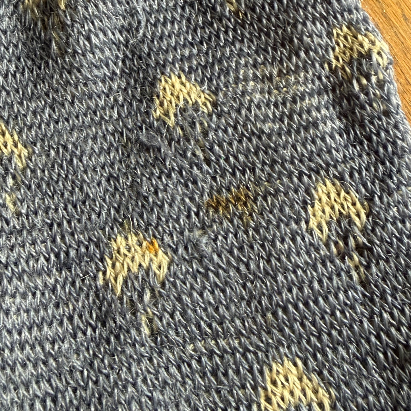 1940s Jantzen P-38 Sweater, Blue, Size 40, WW2 Fighter Jet Plane Novelty Knit