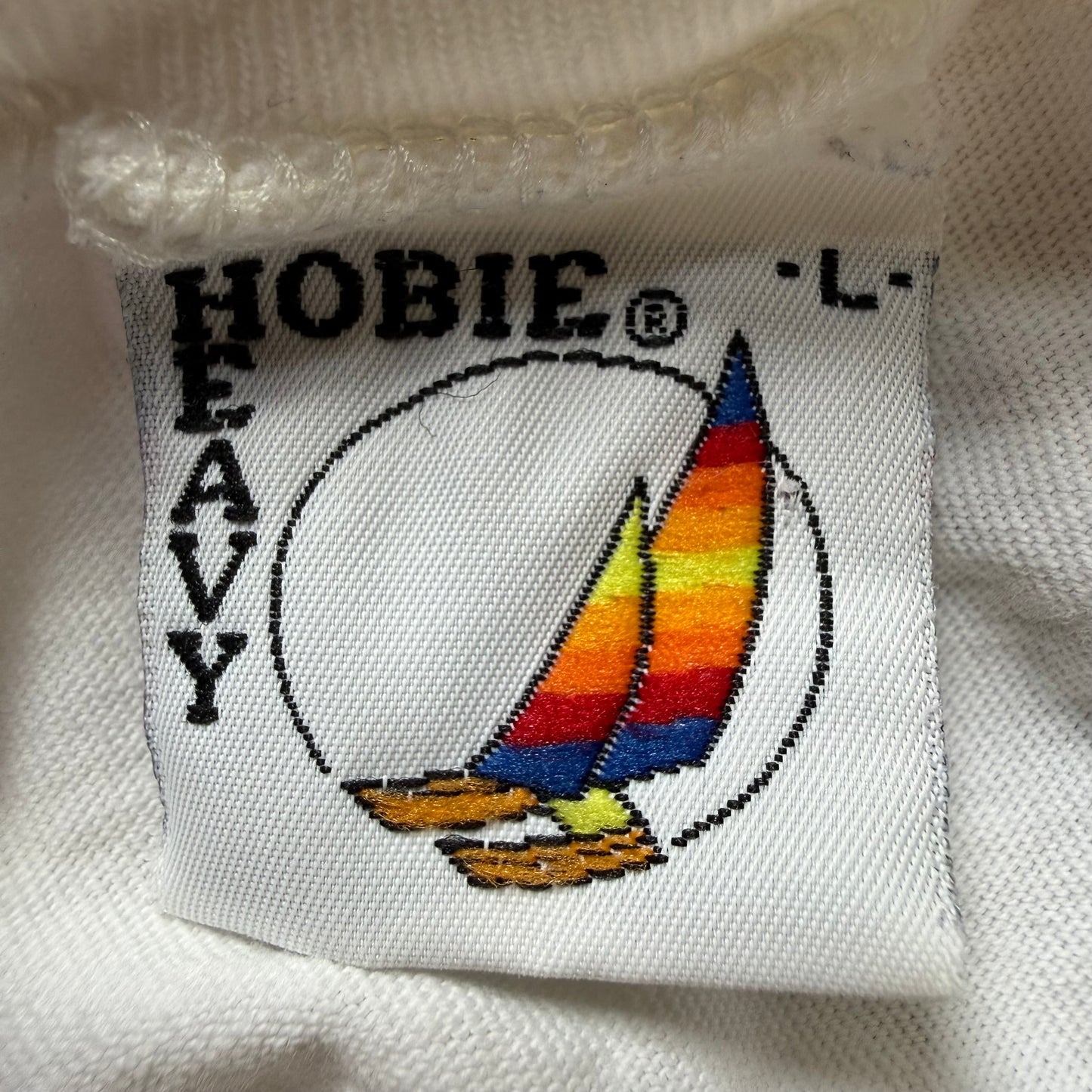 1980s Hobie Sports Pocket T-Shirt, Surfboard, Hobie Heavy Size Medium
