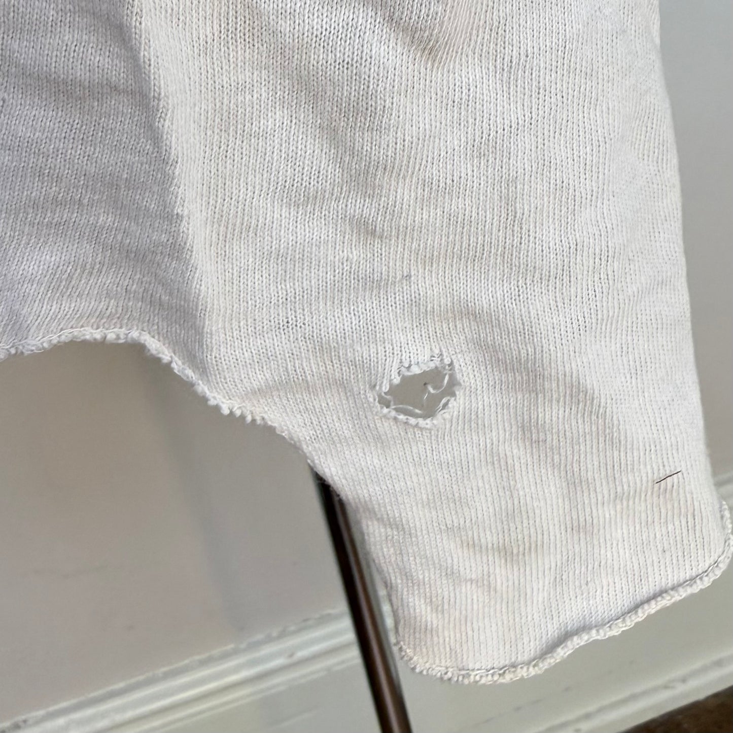 1970s KISS Destroyer T-Shirt, Rawlings Size Medium, Distressed Raglan Sleeve Band Tee