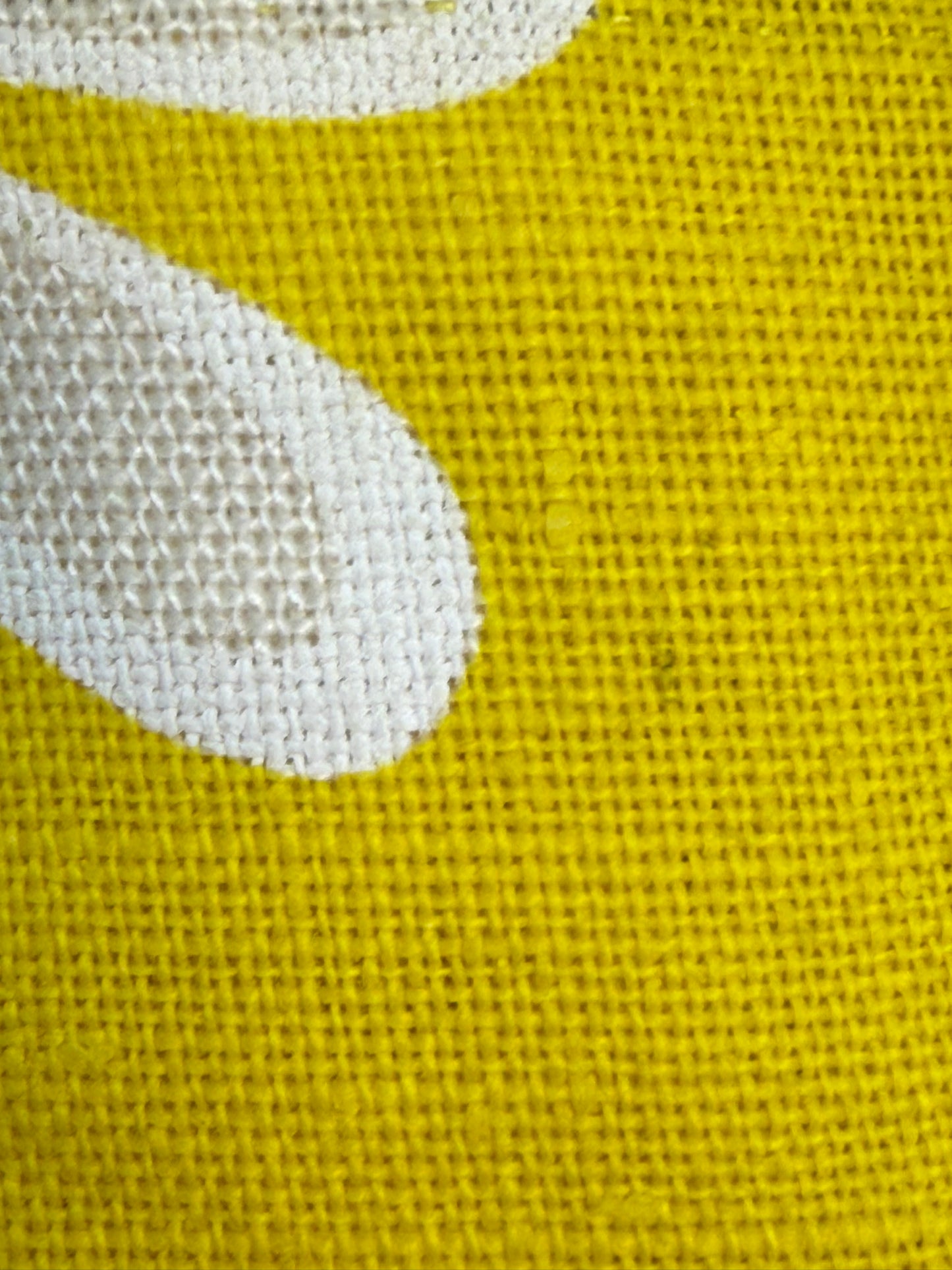 1960s Yellow Floral Mini Dress with Cut Outs and Rings, Handmade Size Small