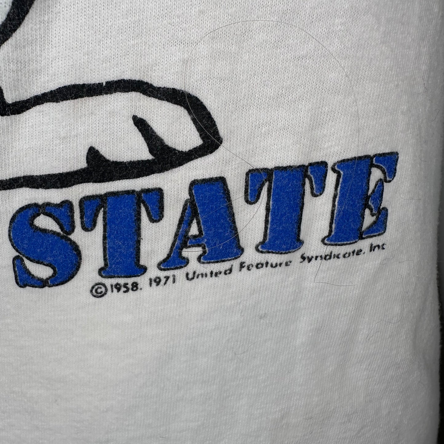 1970s/80s Joe Cool Memphis State University T-Shirt, Artex Size XS, Snoopy