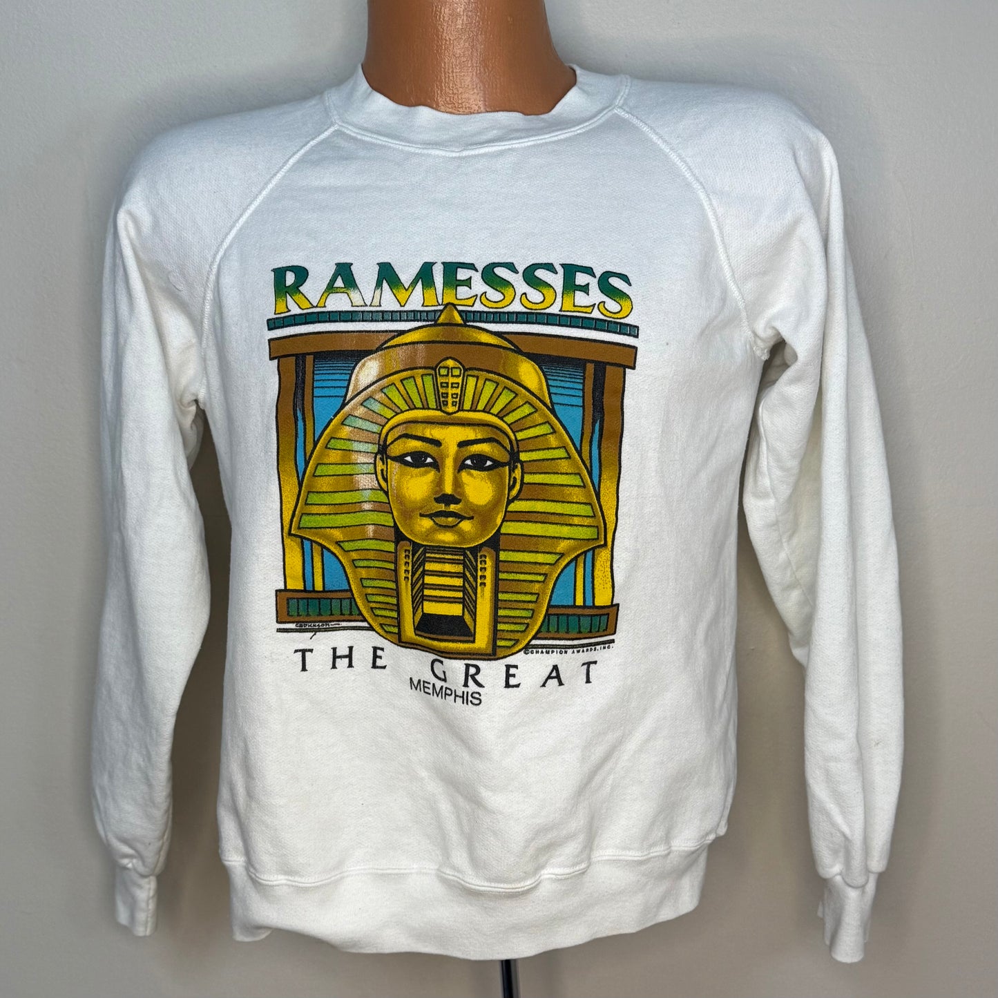 1980s Ramesses the Great Memphis Sweatshirt, Tee Jays Size Small