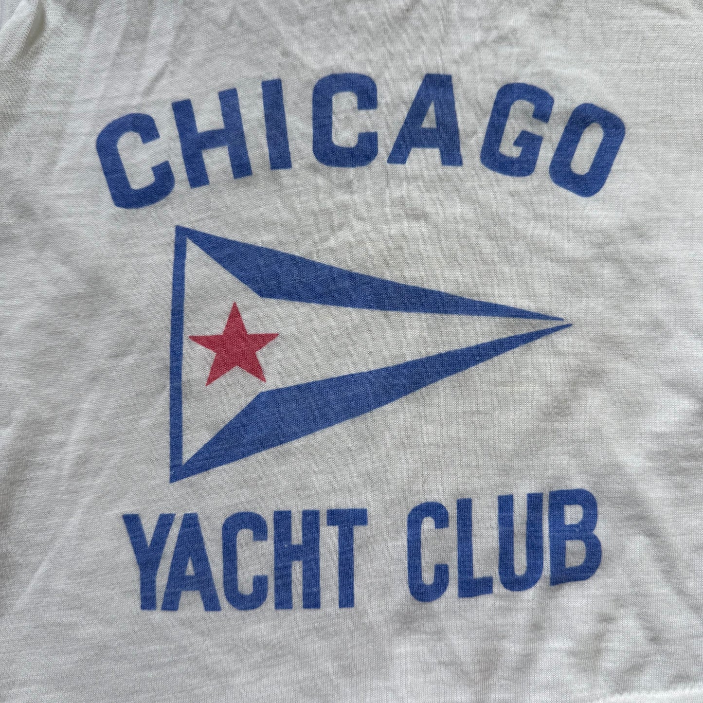 1970s Kids' Chicago Yacht Club T-Shirt, Printwear Size 4T