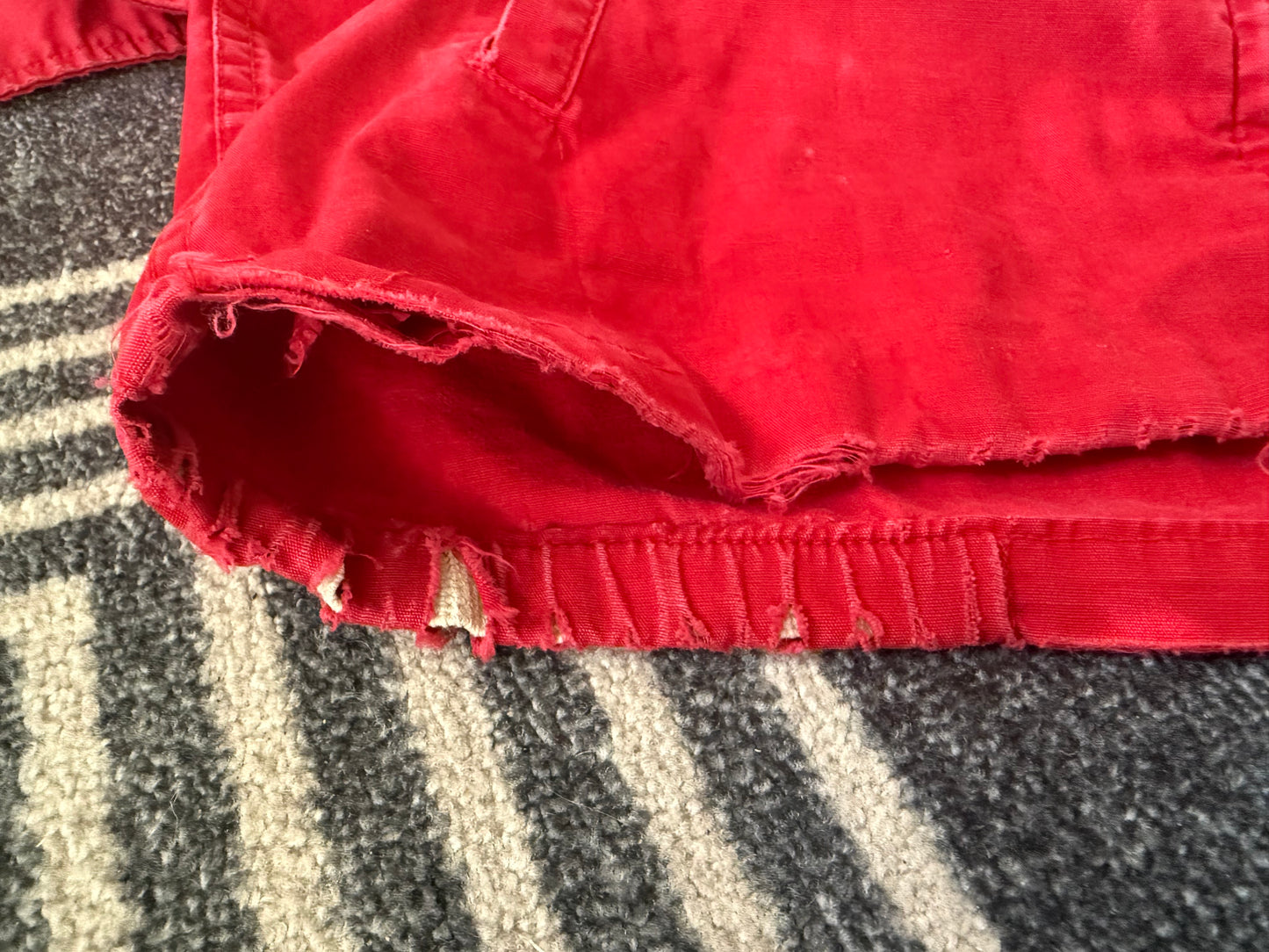 1960s Boy Scouts of America Red Jacket with 60s/70s BSA Camp Patches, Size Small, Order of the Arrow, Distressed