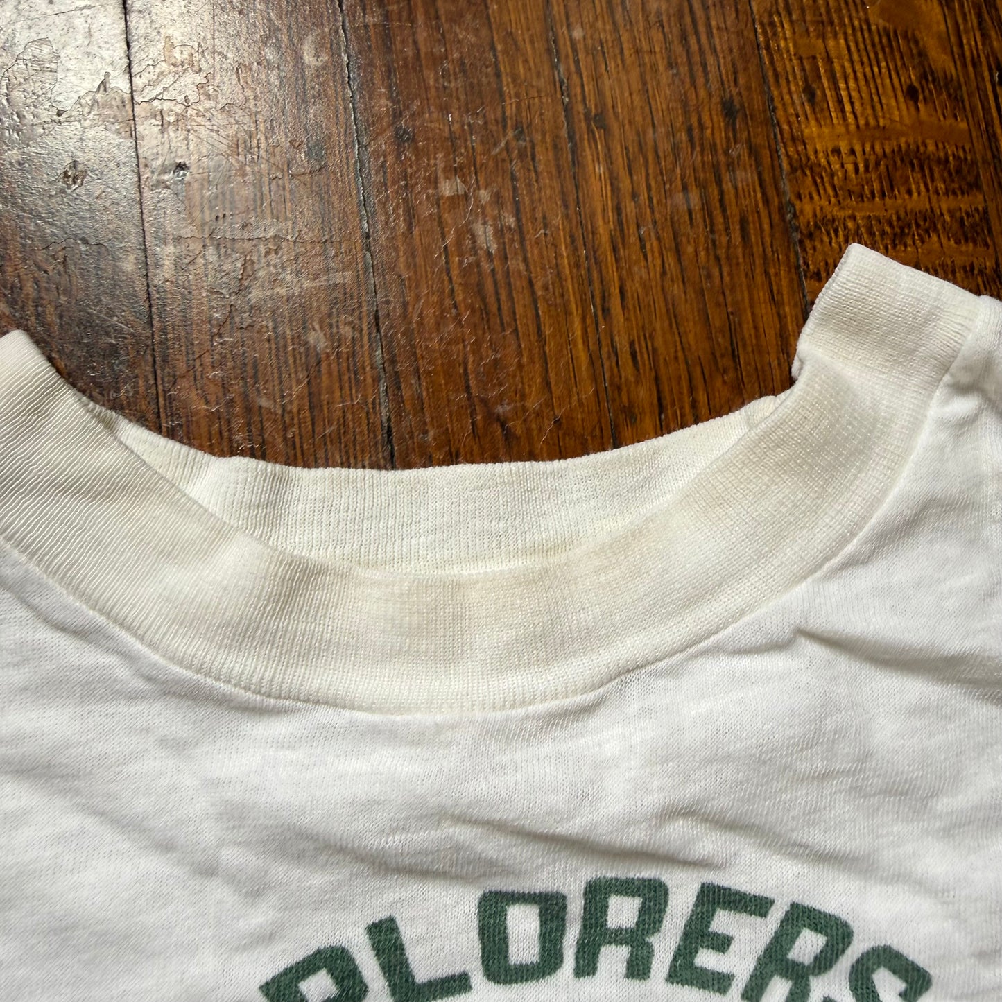 1940s/50s Explorers B.S.A. T-Shirt, Boy Scout BSA, Size Small, Distressed