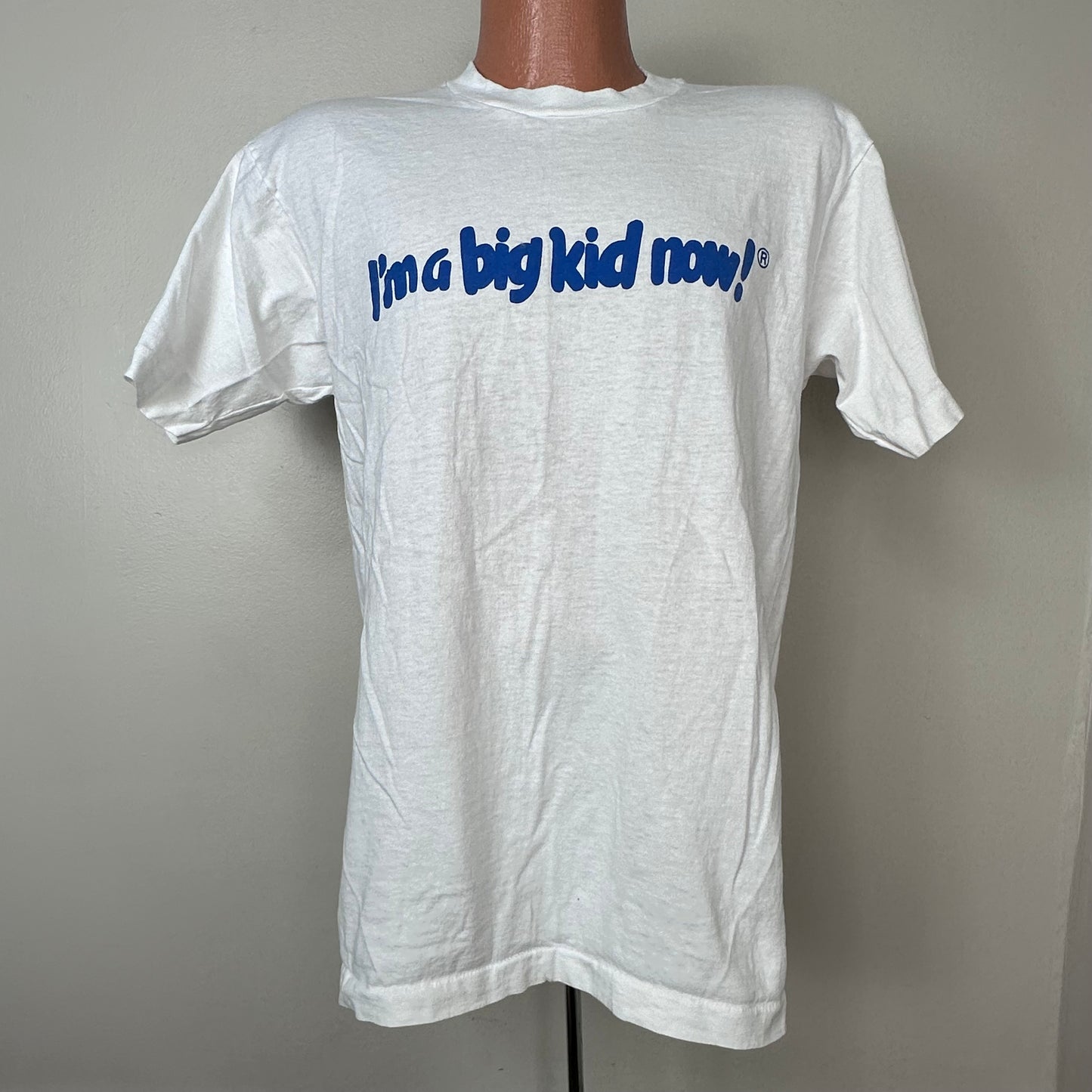 1990s I’m A Big Kid Now Huggies Pull Ups T-Shirt, Fruit of the Loom Size M/L