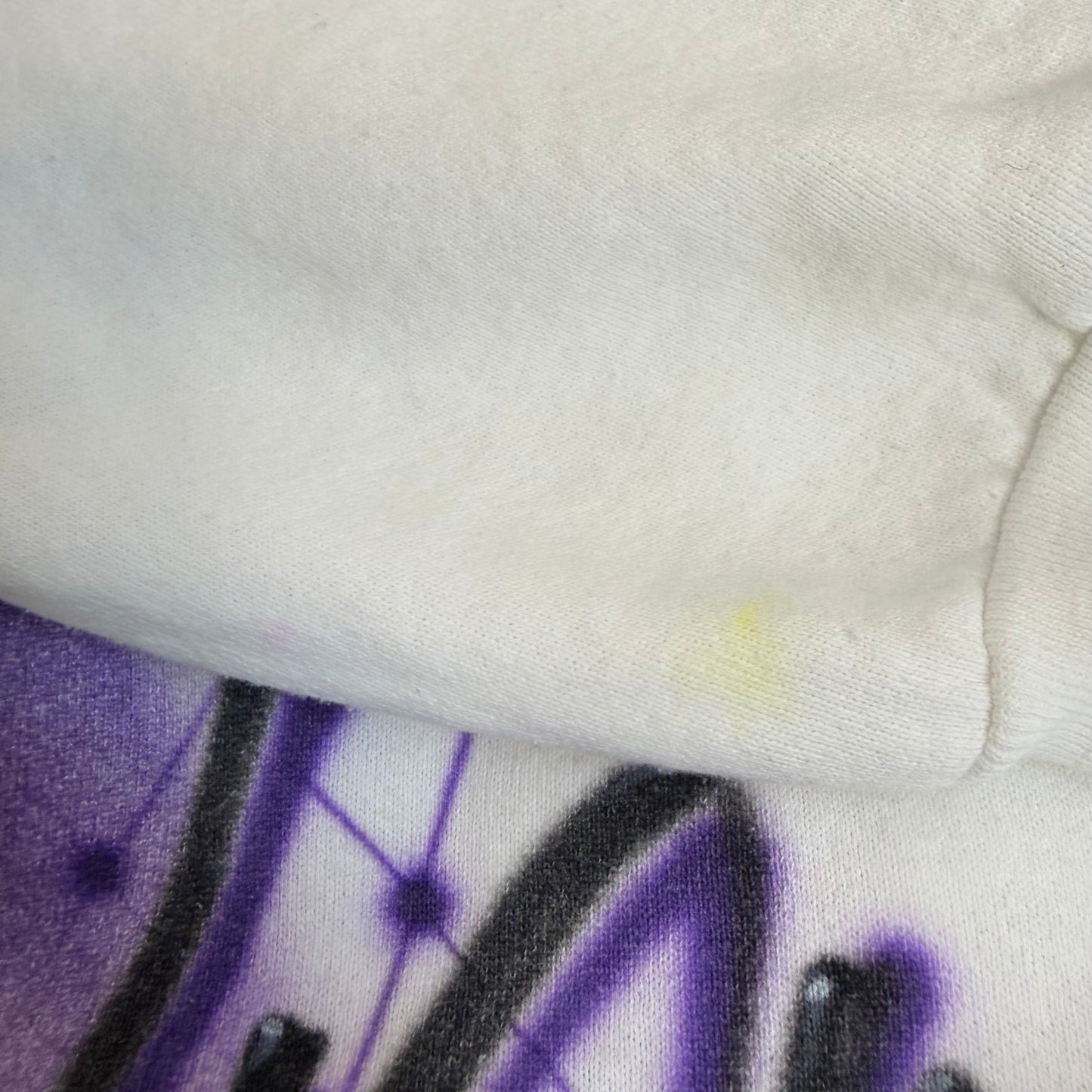 1990s Airbrushed Mardi Gras Sweatshirt, New Orleans, Fruit of the Loom Size XL