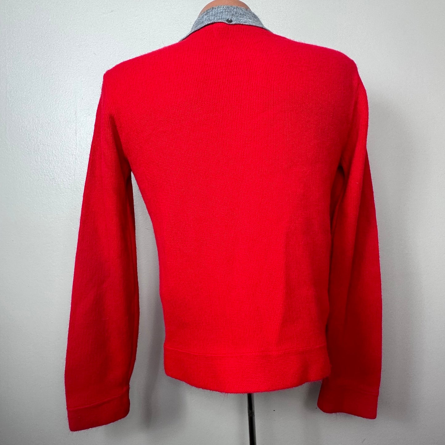 1960s Men’s Cardigan Sweater, Alpaca Knit by Campus Size Medium