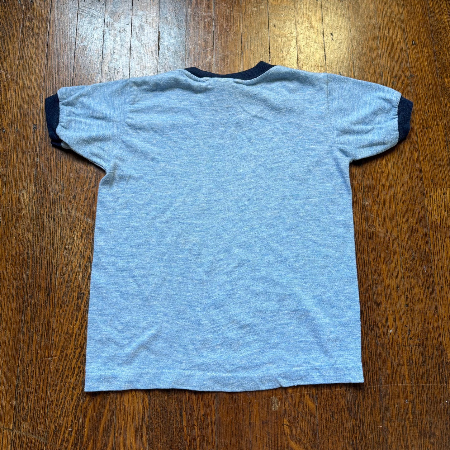1980s Great Smoky Mtns Gatlinburg T-Shirt, Diamond G Size 6-8, Blue Ringer Tee