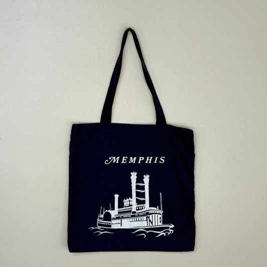 1980s/90s Memphis River Boat Tote Bag