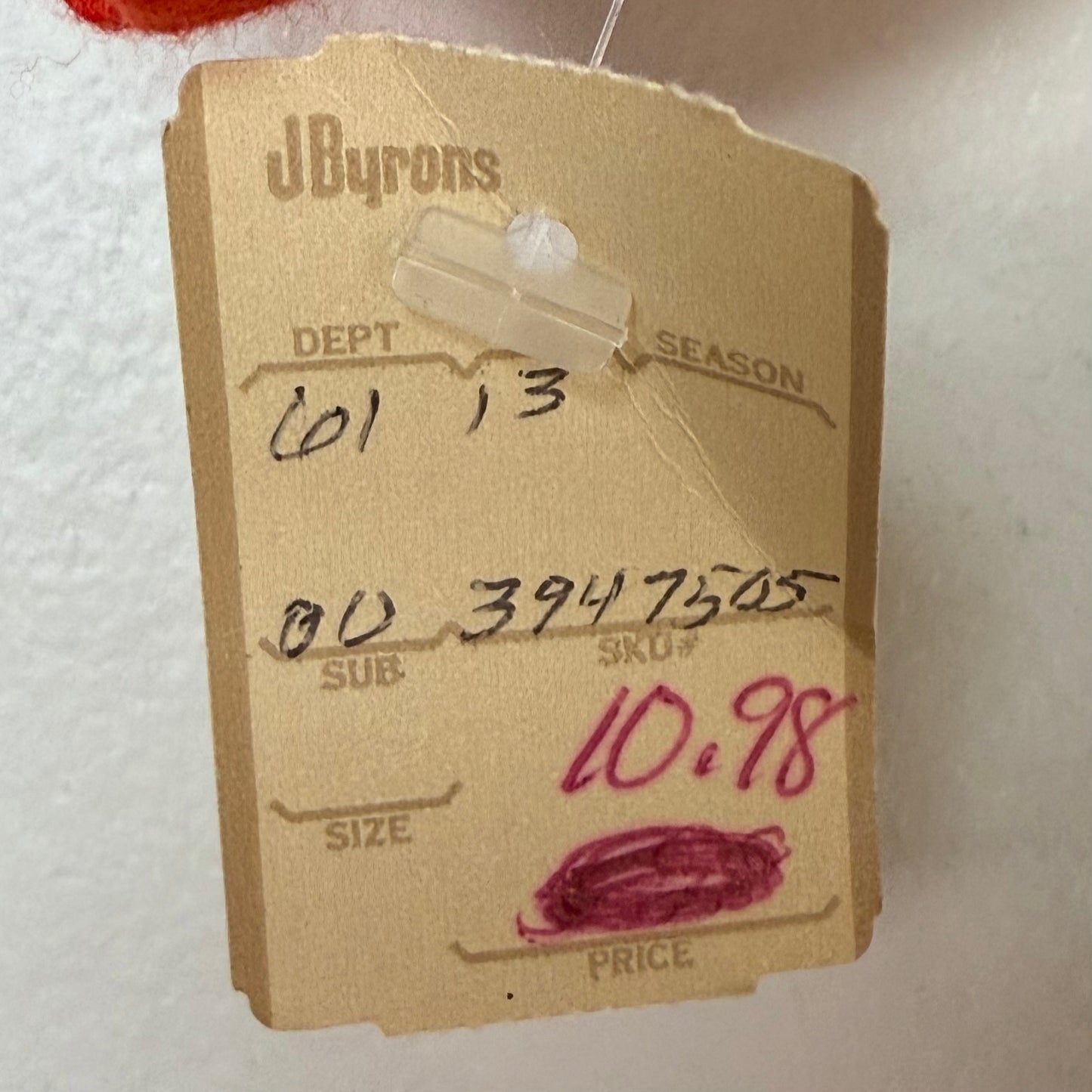 1980s/90s Baby Santa Suit Footie Pajamas with Hat, Kessler Size 9-12m, Two Piece Outfit Costume, Christmas Jumpsuit, New with Tags