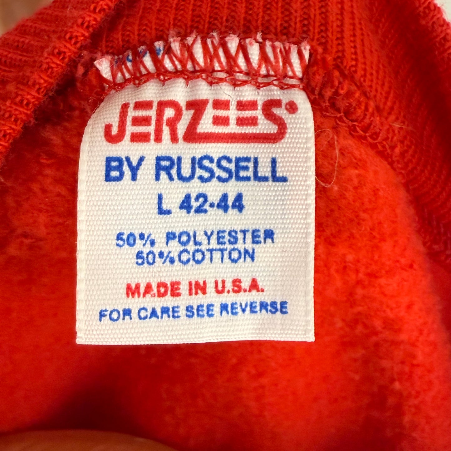 1980s Christmas Sweatshirt, I Believe in Santa Claus, Jerzees Size Large
