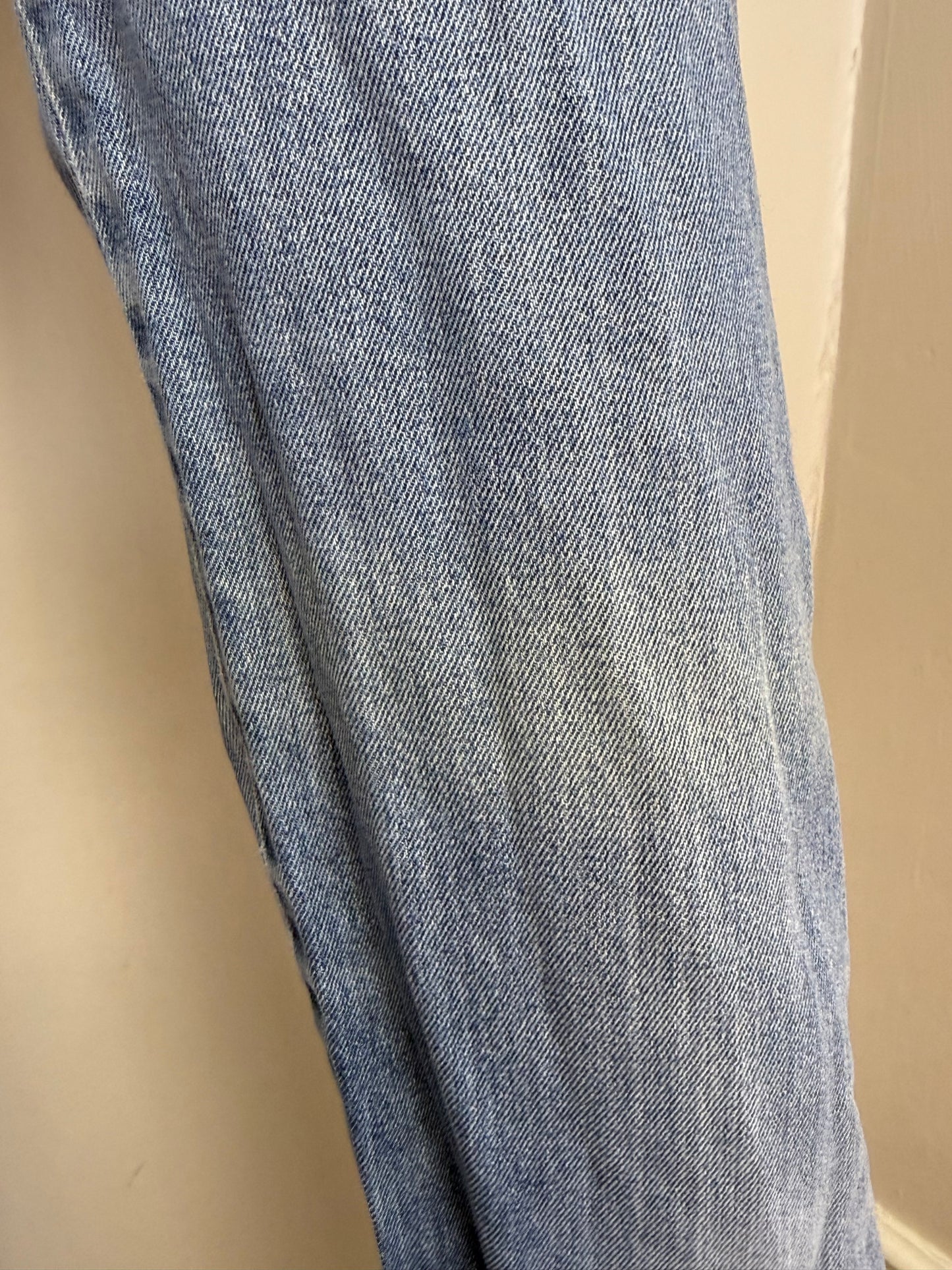 1970s Blue Jeans, High Rise, Straight Leg, Best Made Togs Size 0, 25"x33"