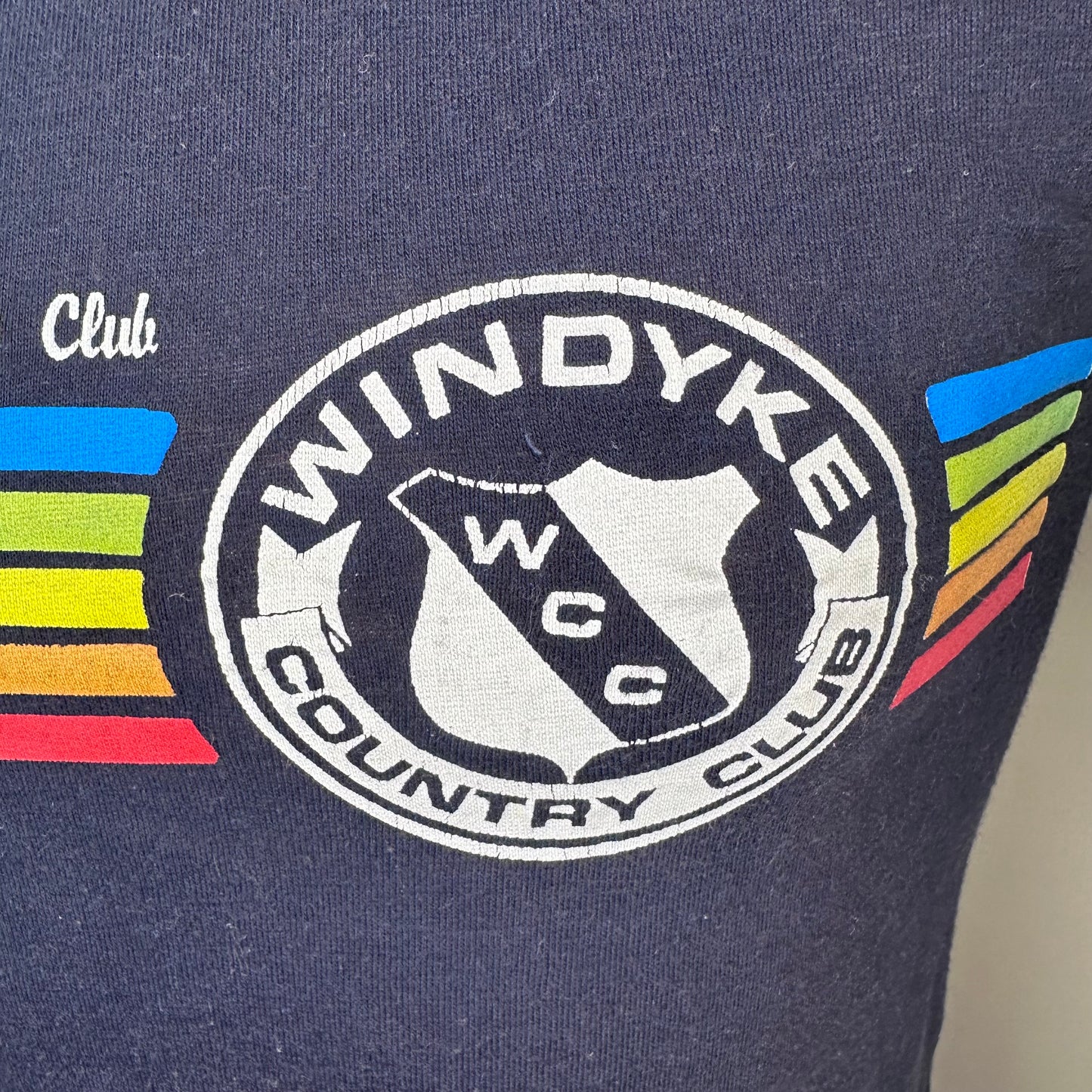 1980s Windyke Country Club T-Shirt, Velva Sheen Size XS, Memphis