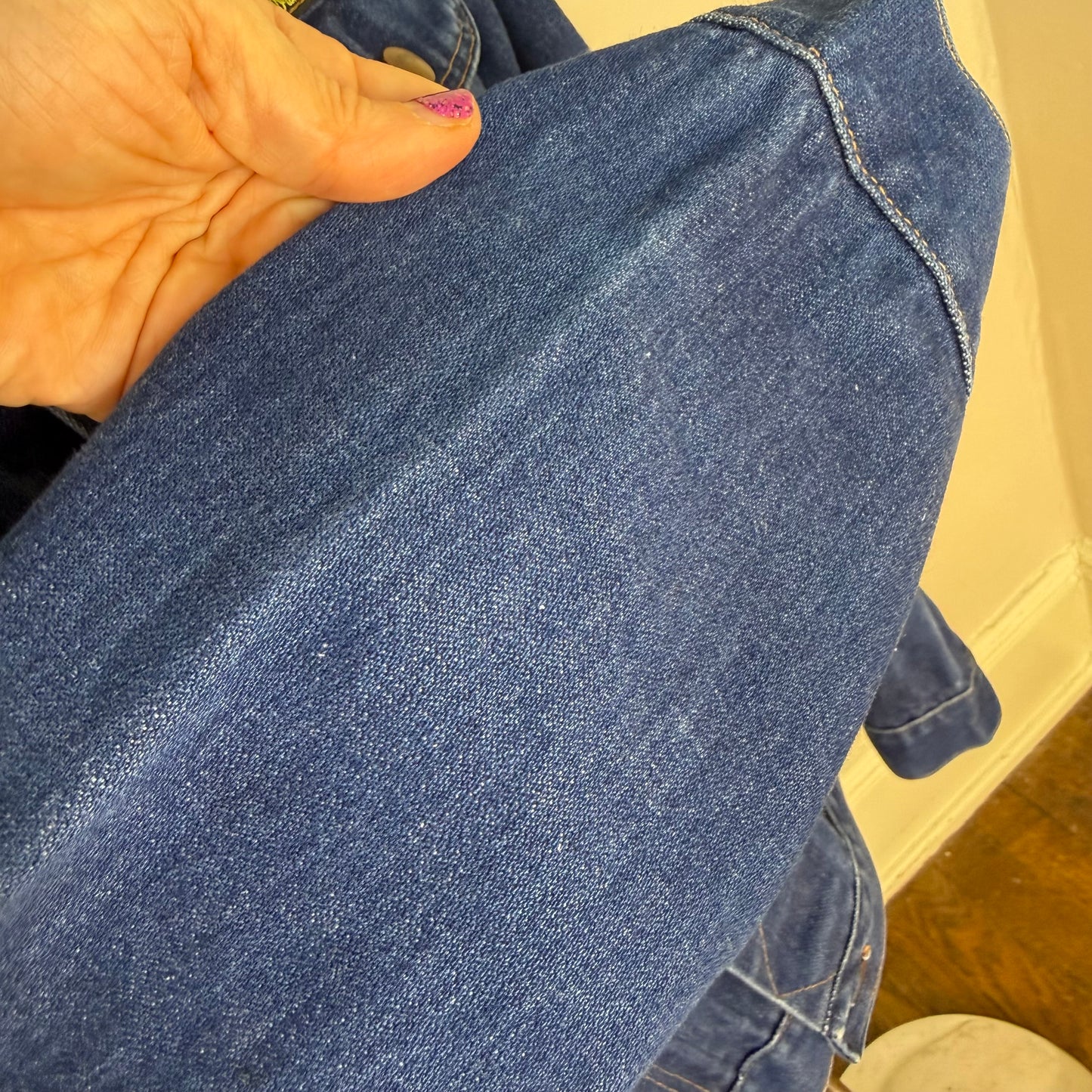 1970s/80s Wrangler No Fault Denim Jacket, Size Medium