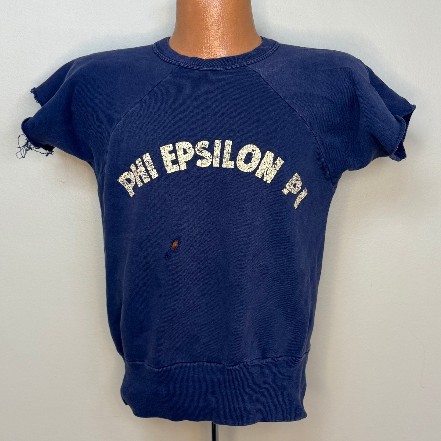 1950s/60s Phi Epsilon Pi Sweatshirt, Healthknit Size Small-Medium, Distressed