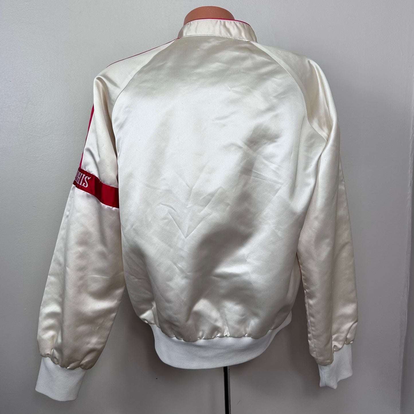 1980s Memphis Satin Jacket, Size M/L