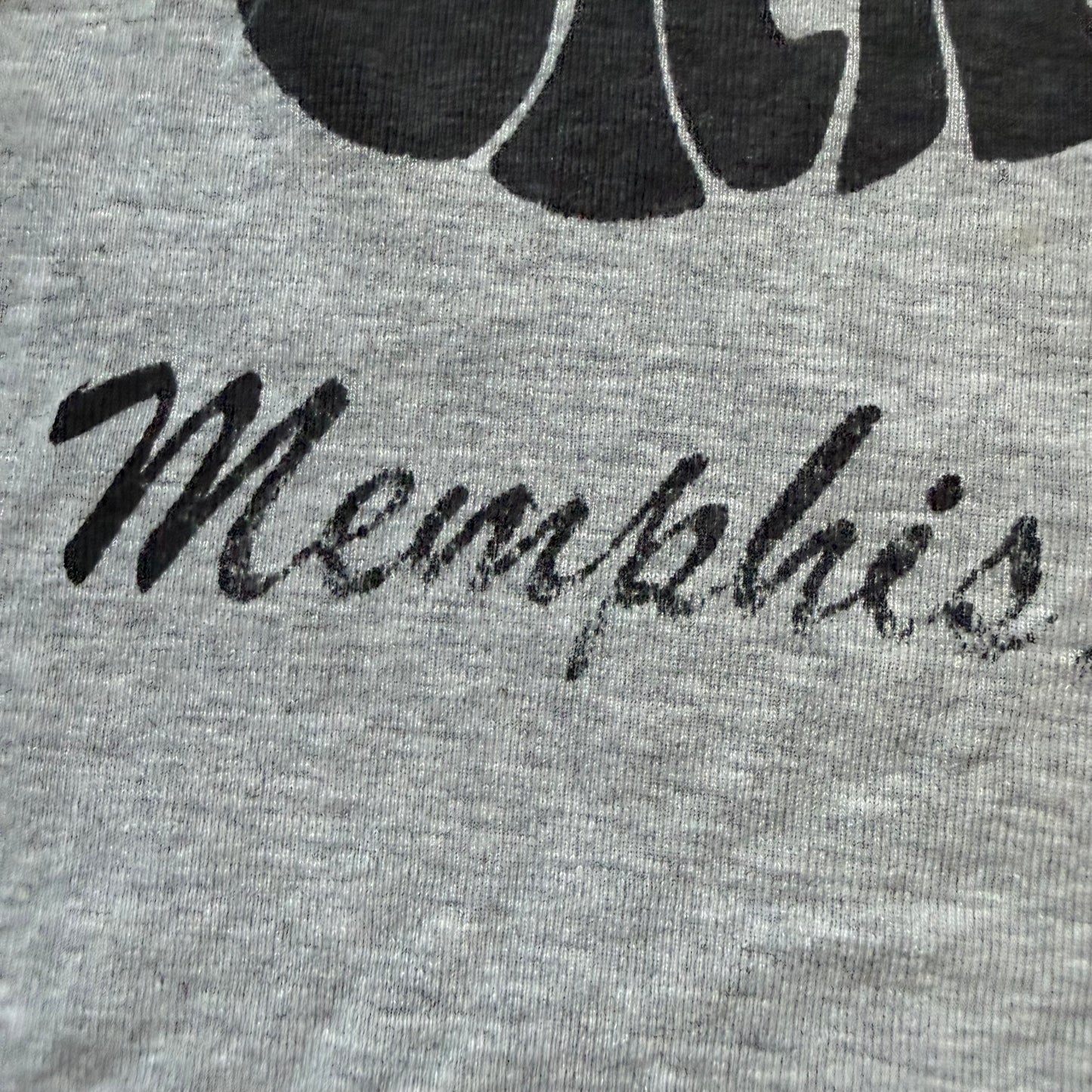 1970s Super Cycle Memphis Tennessee Women’s Biker V-Neck T-Shirt, Size XS