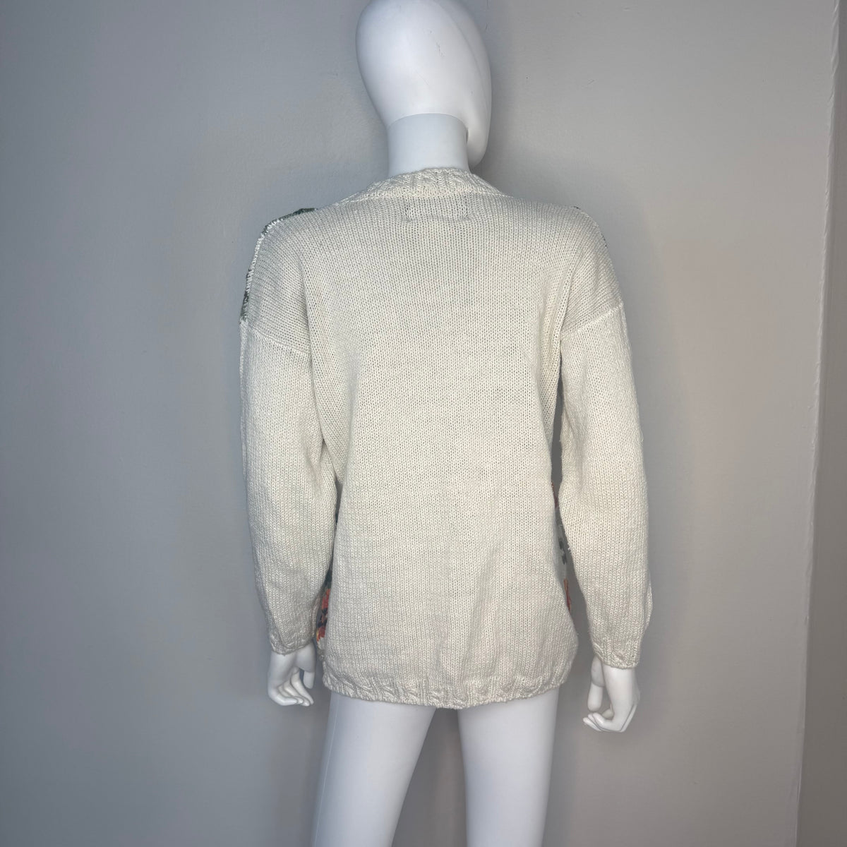 1990s Halloween Sweater, Crystal-Kobe Size Medium
