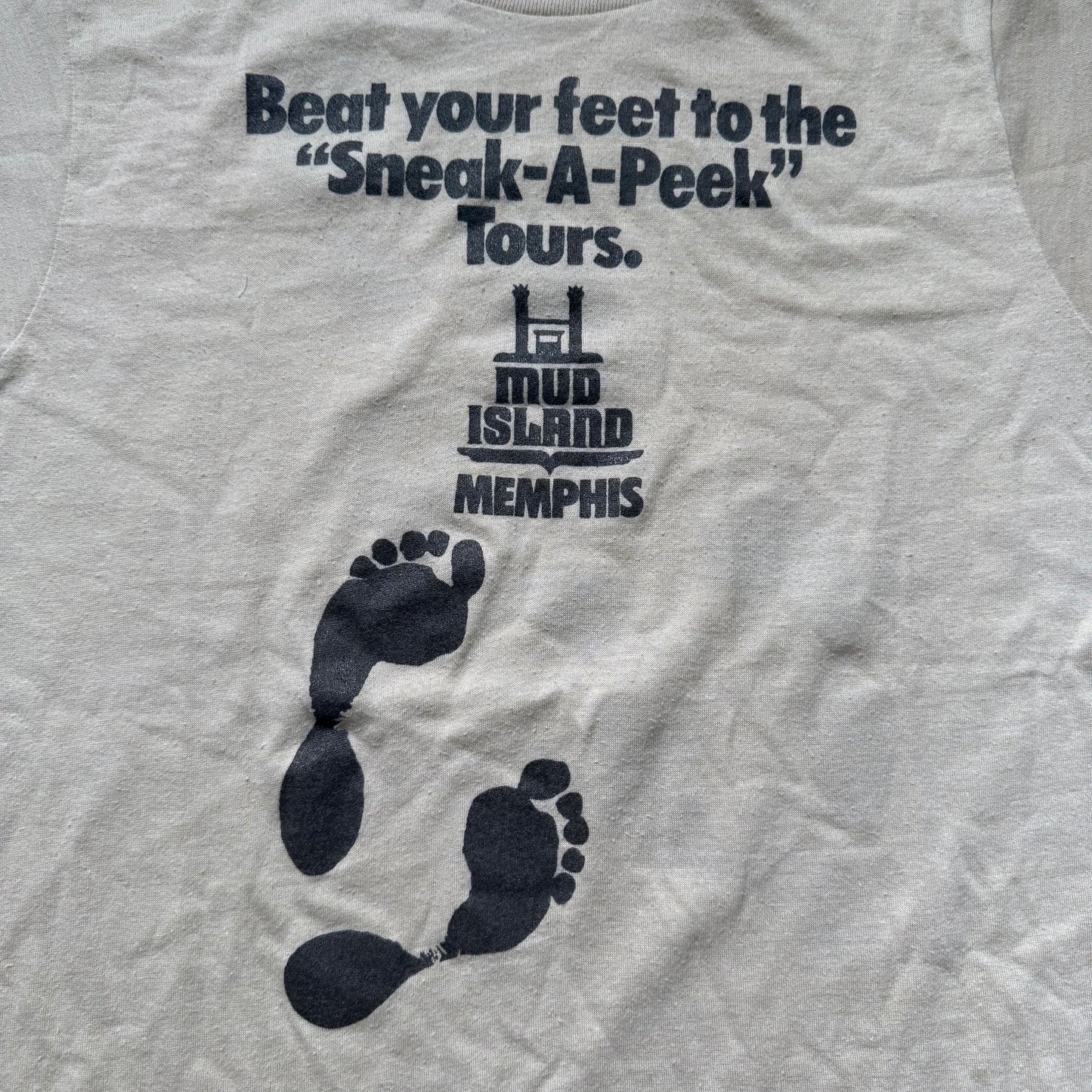 1980s Mud Island Memphis T-Shirt, Art Works Size Small