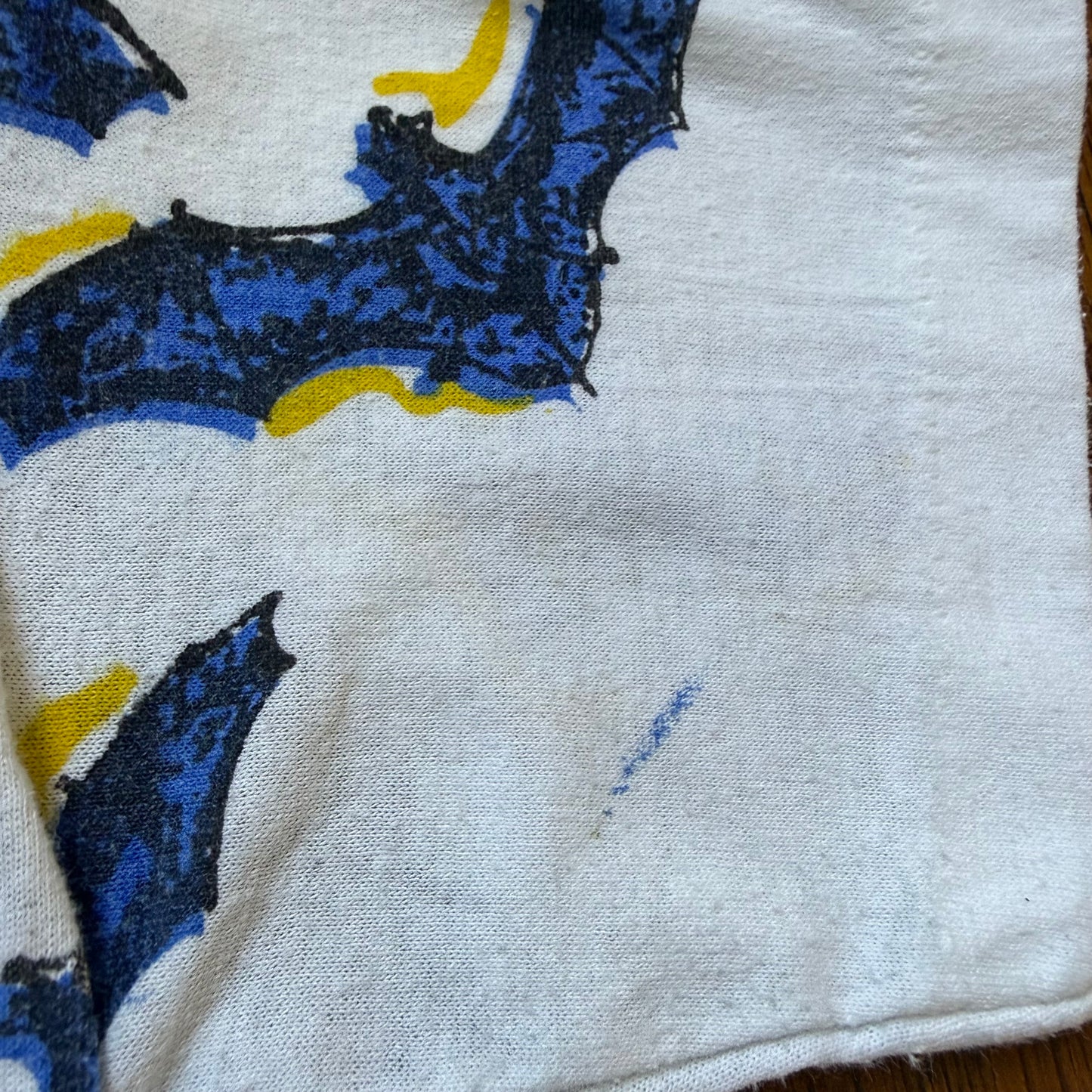 1980s Kids’ Batman All Over Print T-Shirt, Division 1 Size Youth Medium, D.C. Comics 1988