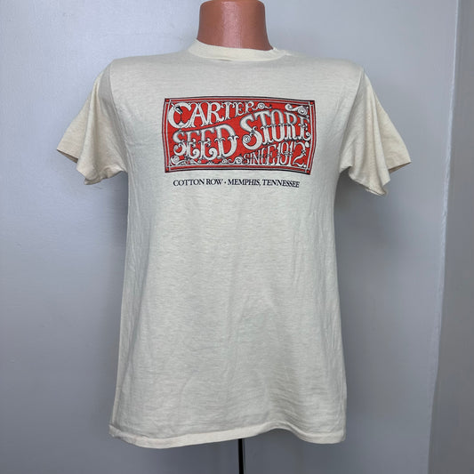 1970s/80s Carter Seed Store Cotton Row Memphis Tennessee, Ched Size Medium, Since 1912