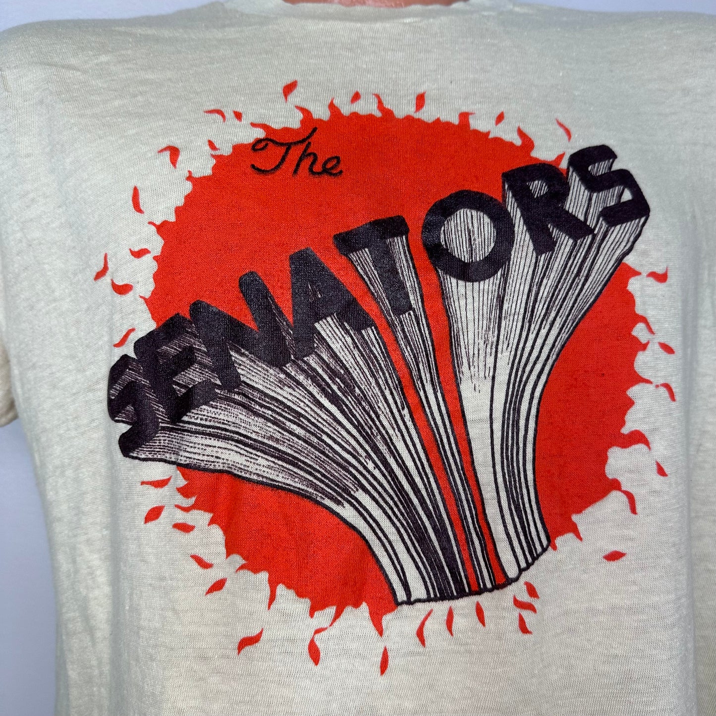 1970s The Senators T-Shirt, Hanes Size Large