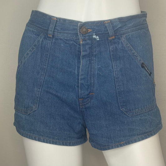 1970s Denim Shorts, Outerlimits Size XS