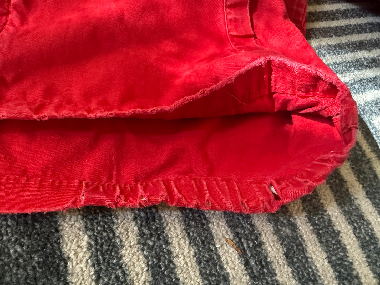 1960s Boy Scouts of America Red Jacket with 60s/70s BSA Camp Patches, Size Small, Order of the Arrow, Distressed