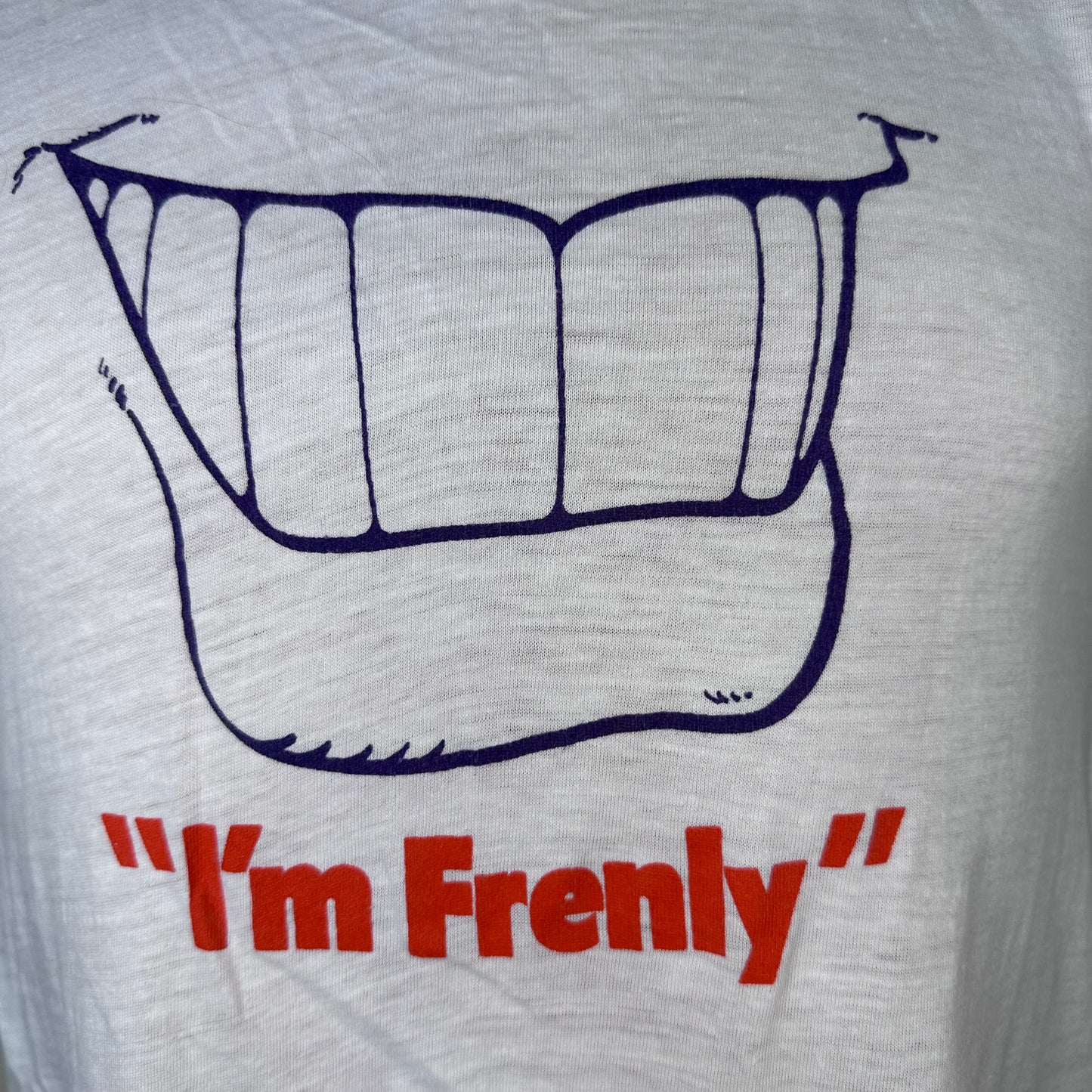 1970s Fed Ex T-Shirt, I’m Frenly Size Small