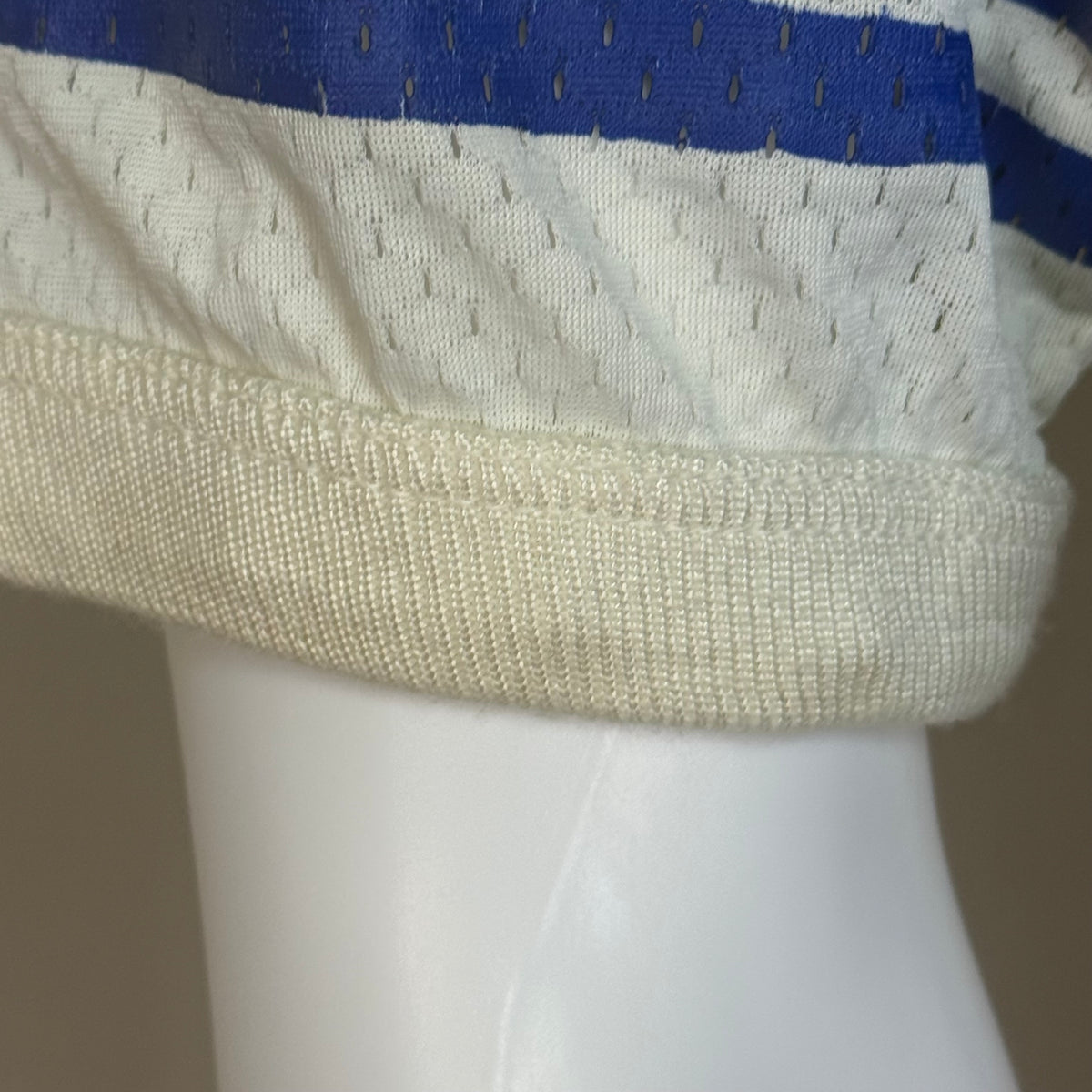 1970s/80s Blue Mesh Jersey T-Shirt, Size Small, Spencer, No 17
