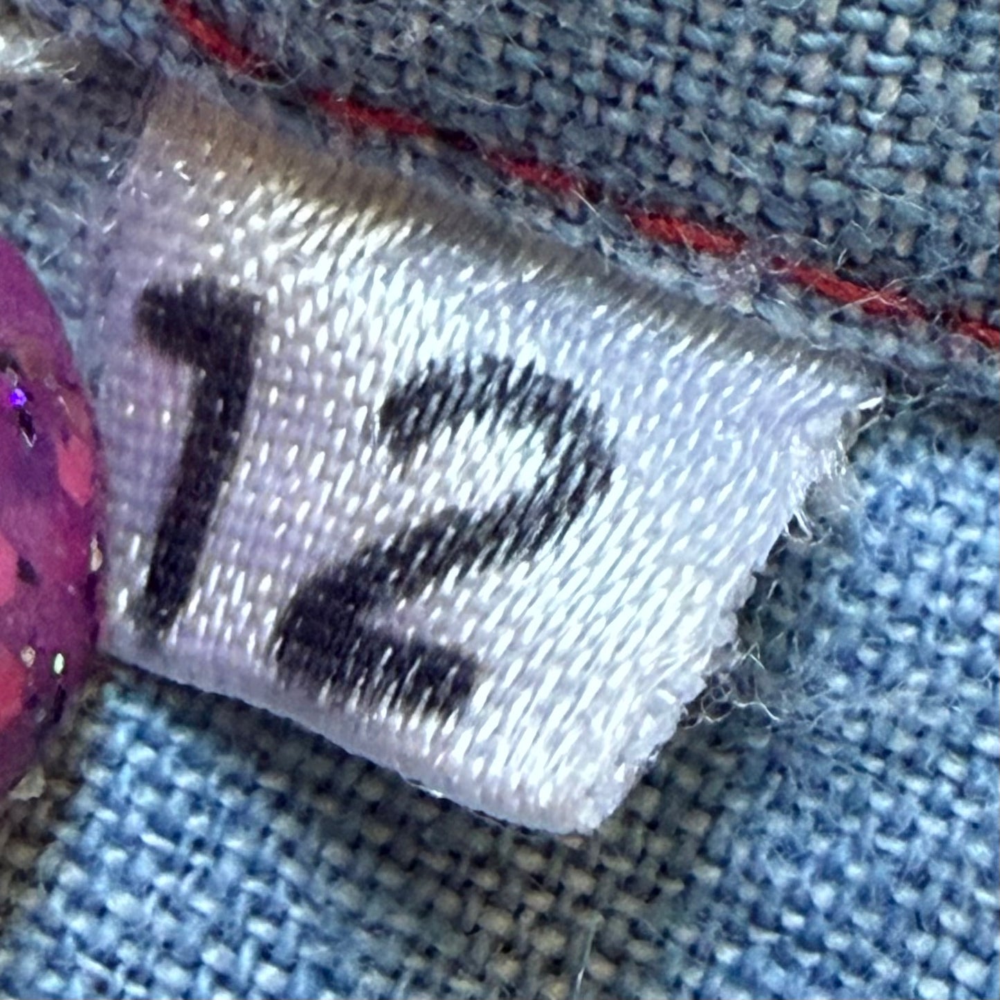 1970s Kids’ Chambray Shirt with Floral Embroidery, Miller Western Wear Size 10/12