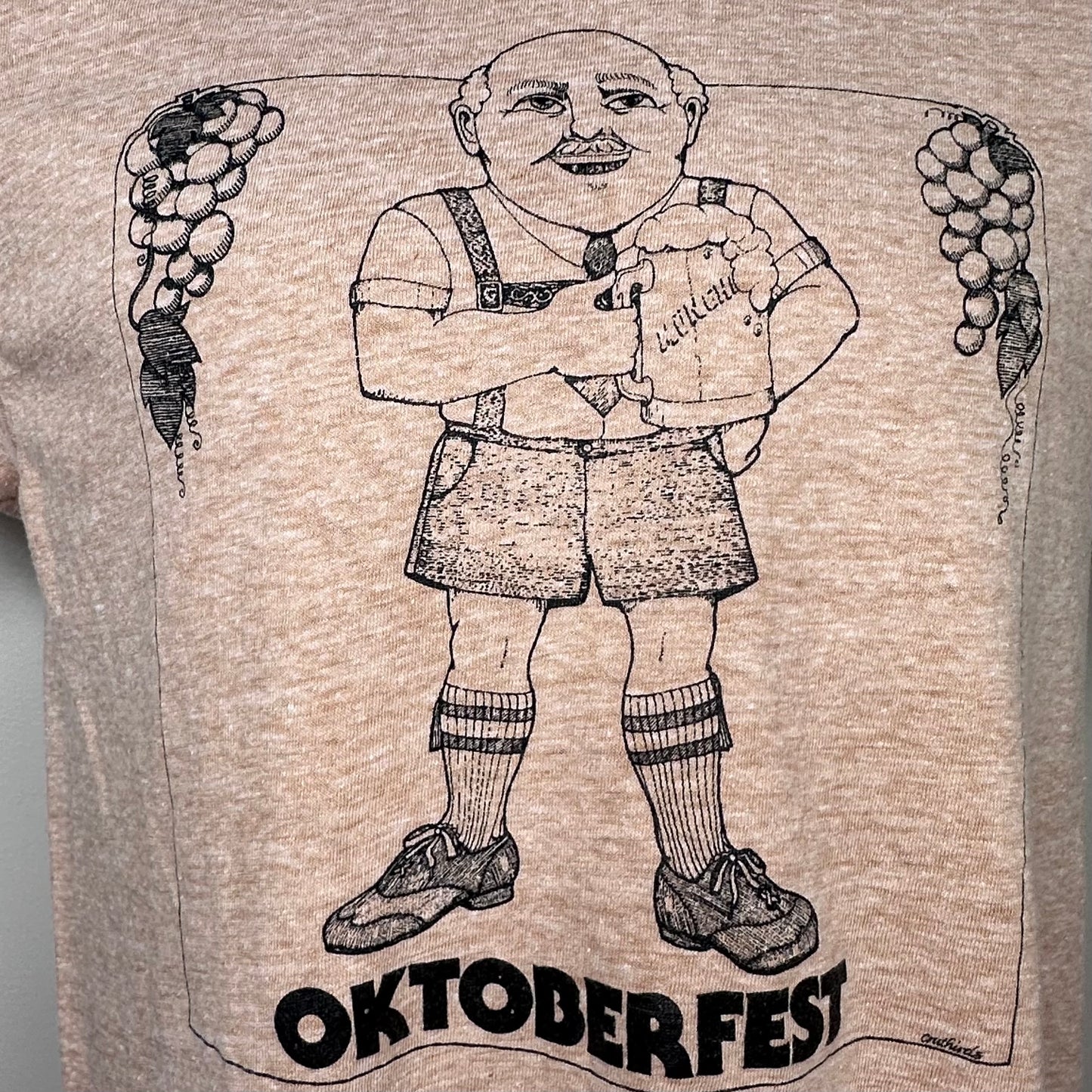 1970s Oktoberfest T-Shirt, Hanes Size S/M