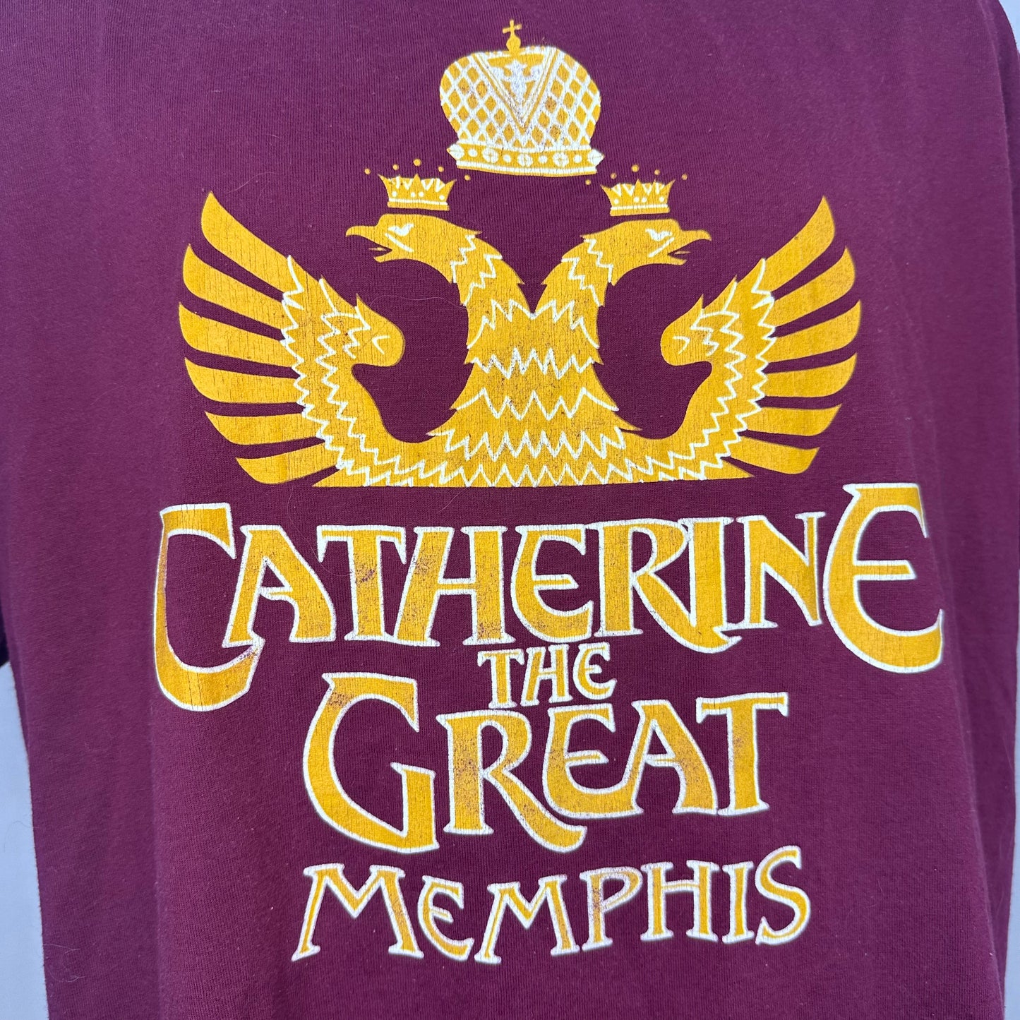 1990s Catherine the Great Memphis T-Shirt, Jerzees Size XL